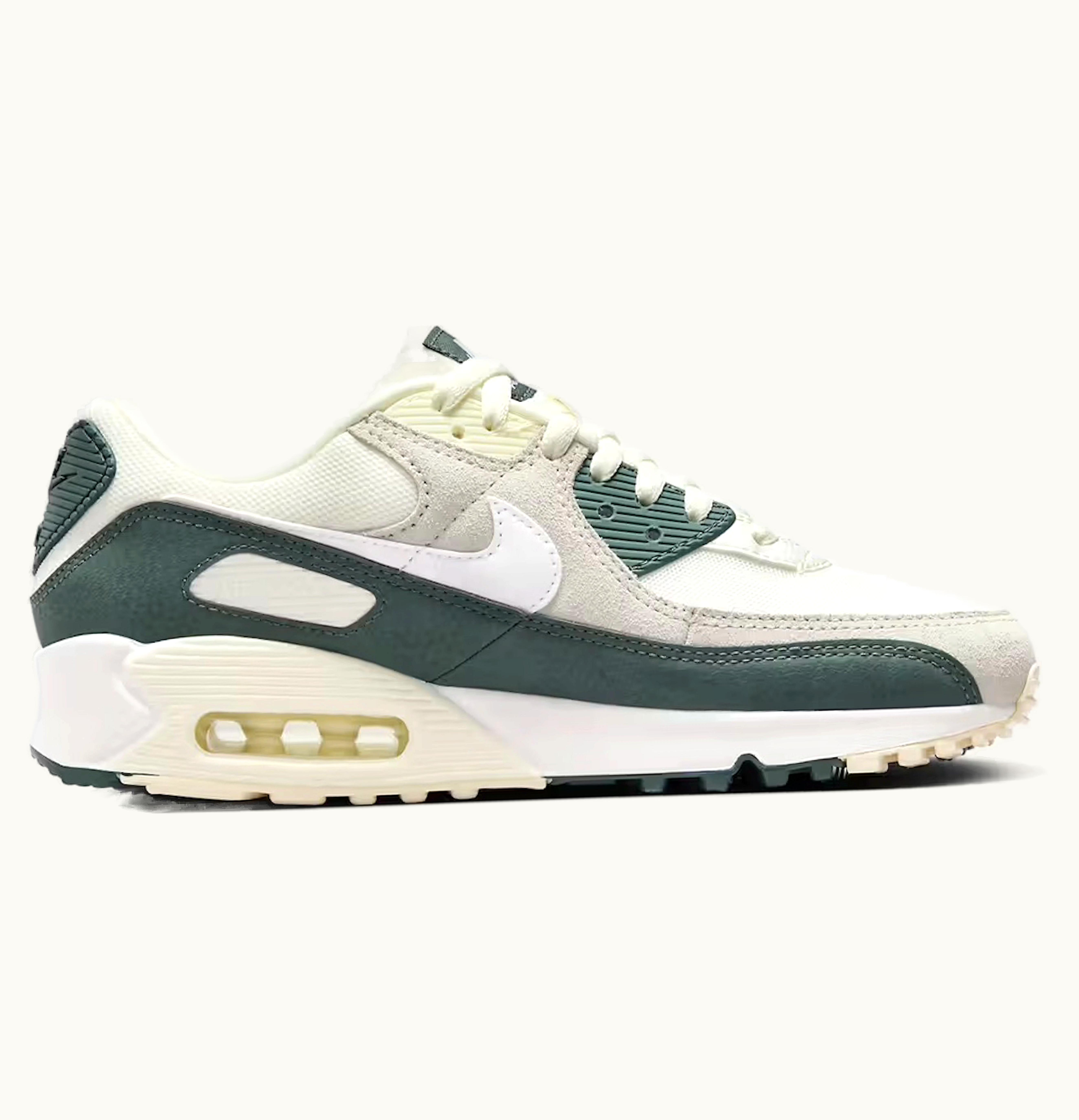 Nike Nike Air Max 90 Sail Vintage Green Womens