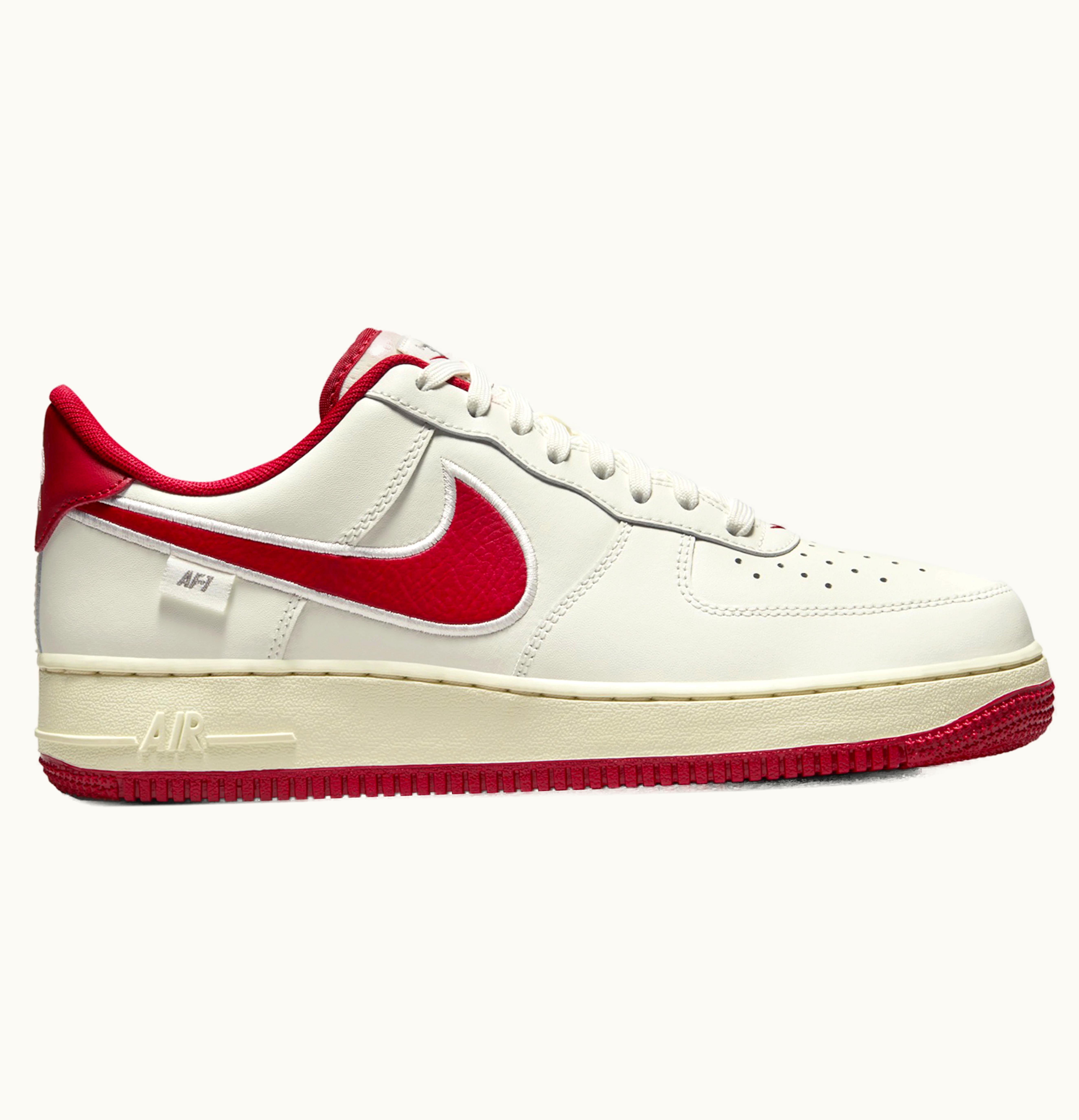 Nike Nike Air Force 1 Low 07 Sail Gym Red