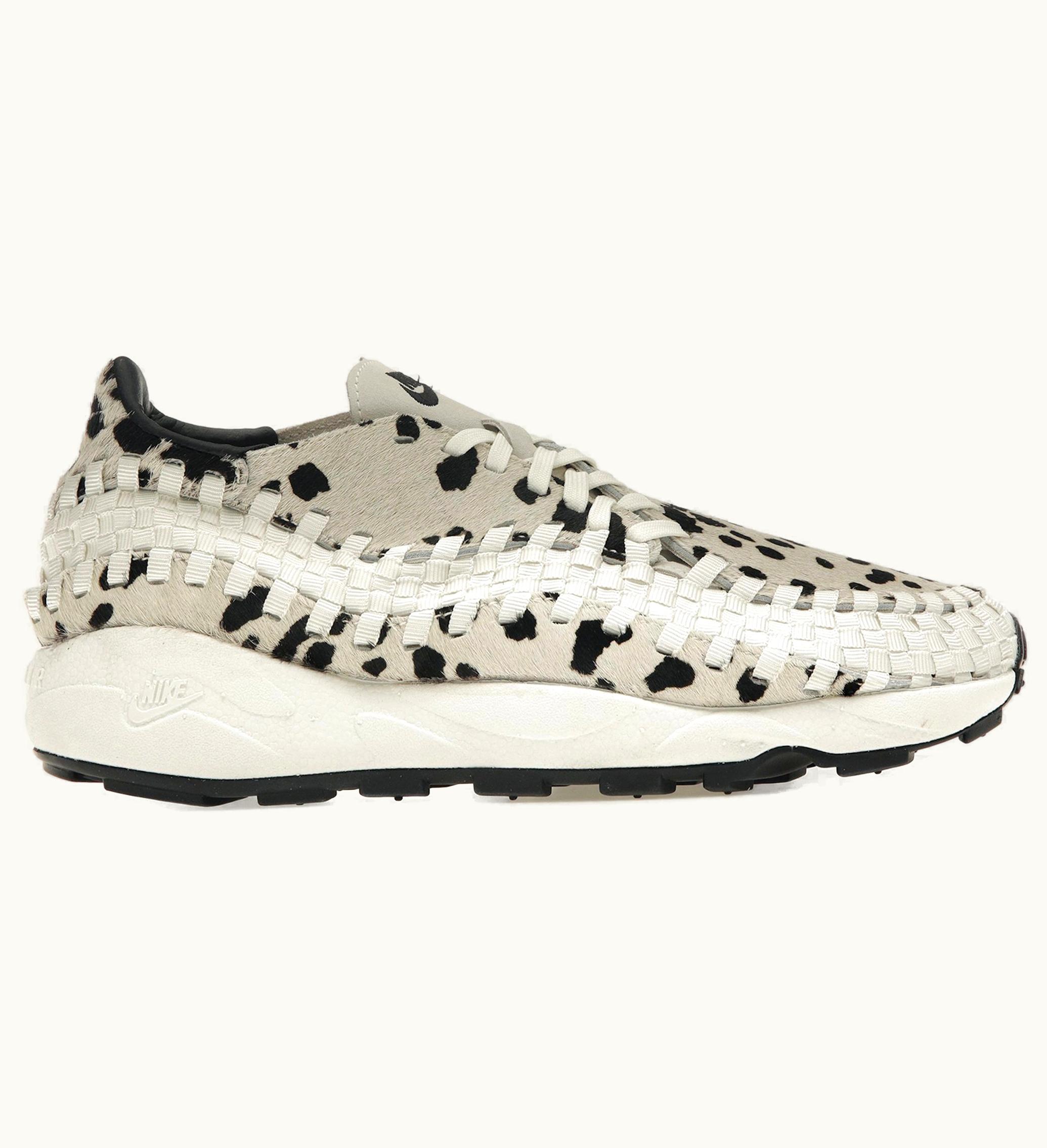 Nike Nike Air Footscape Woven Prm White Cow Print Womens