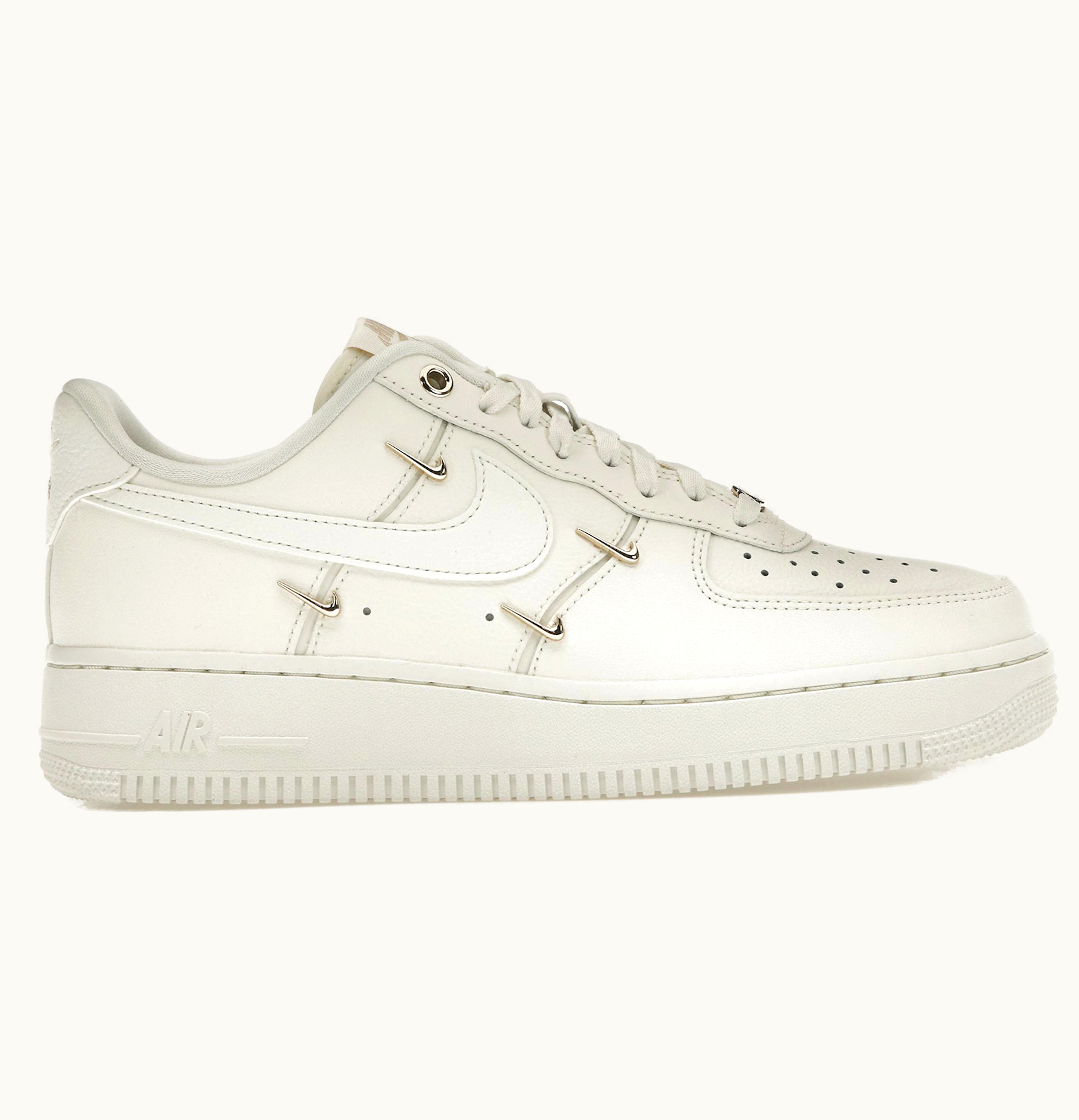 Nike Nike Air Force 1 07 Lx Cn Sail Gold Swooshes Womens