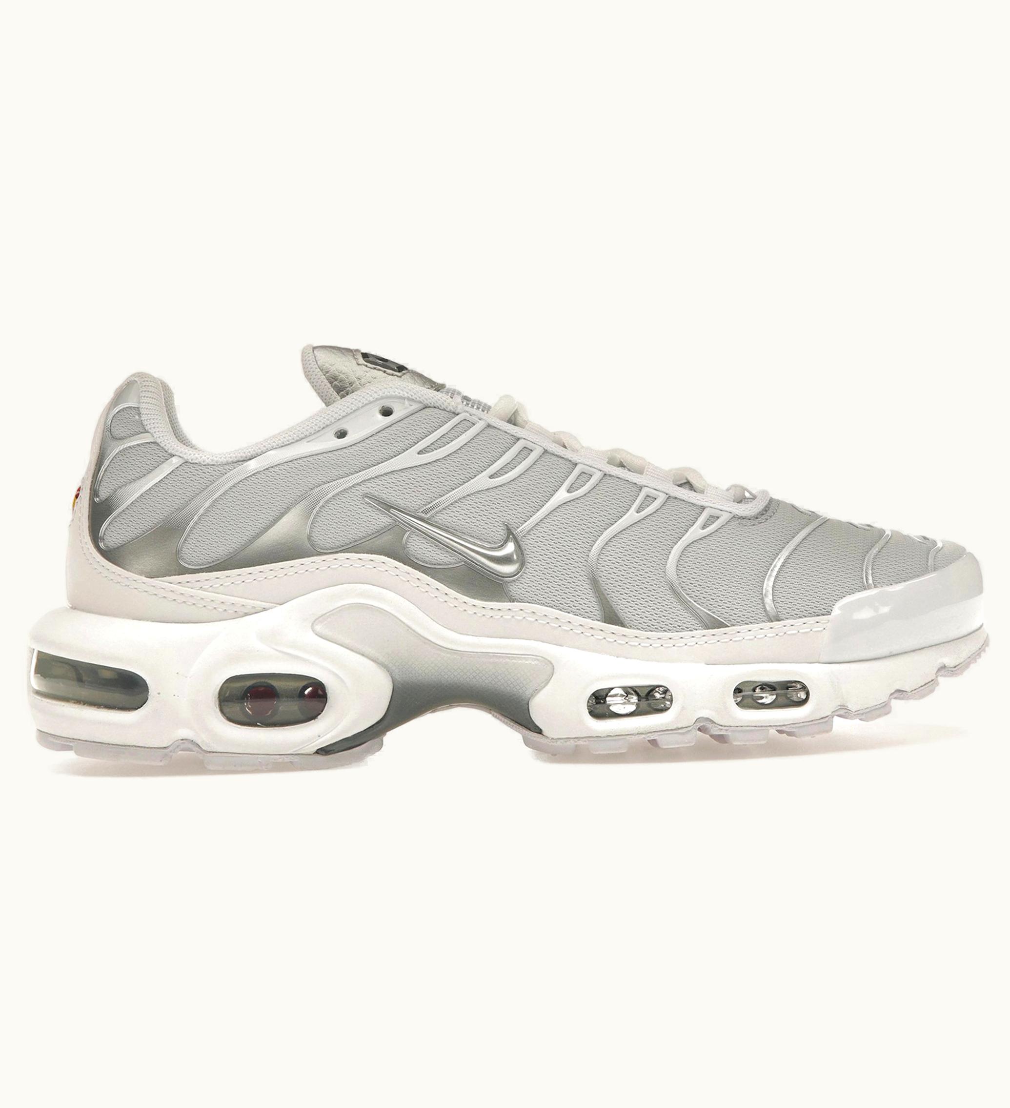 Nike Nike Air Max Plus White Metallic Silver Womens
