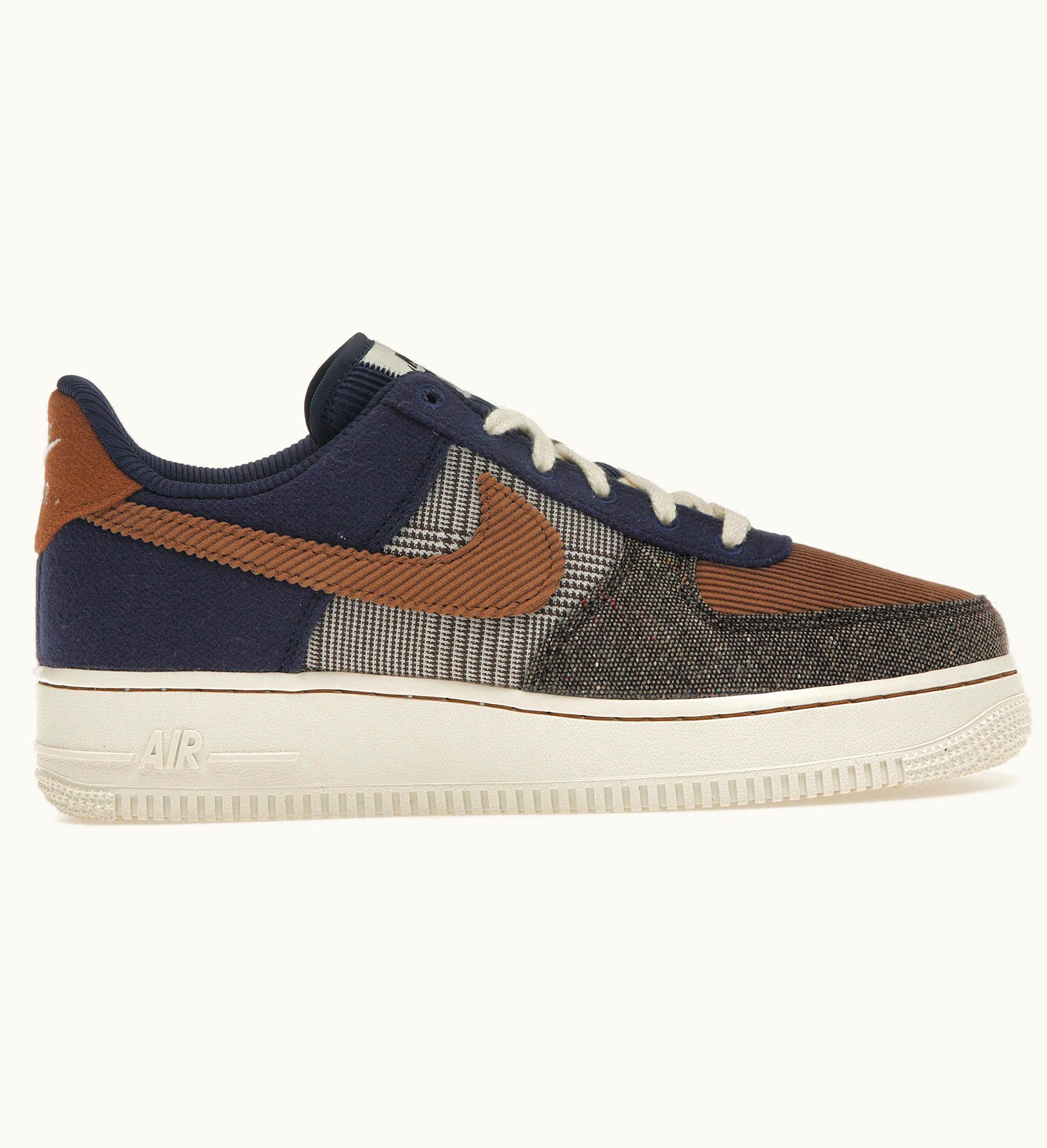 Nike Nike Air Force 1 Low 07 Prm Tweed Midnight Navy Corduroy