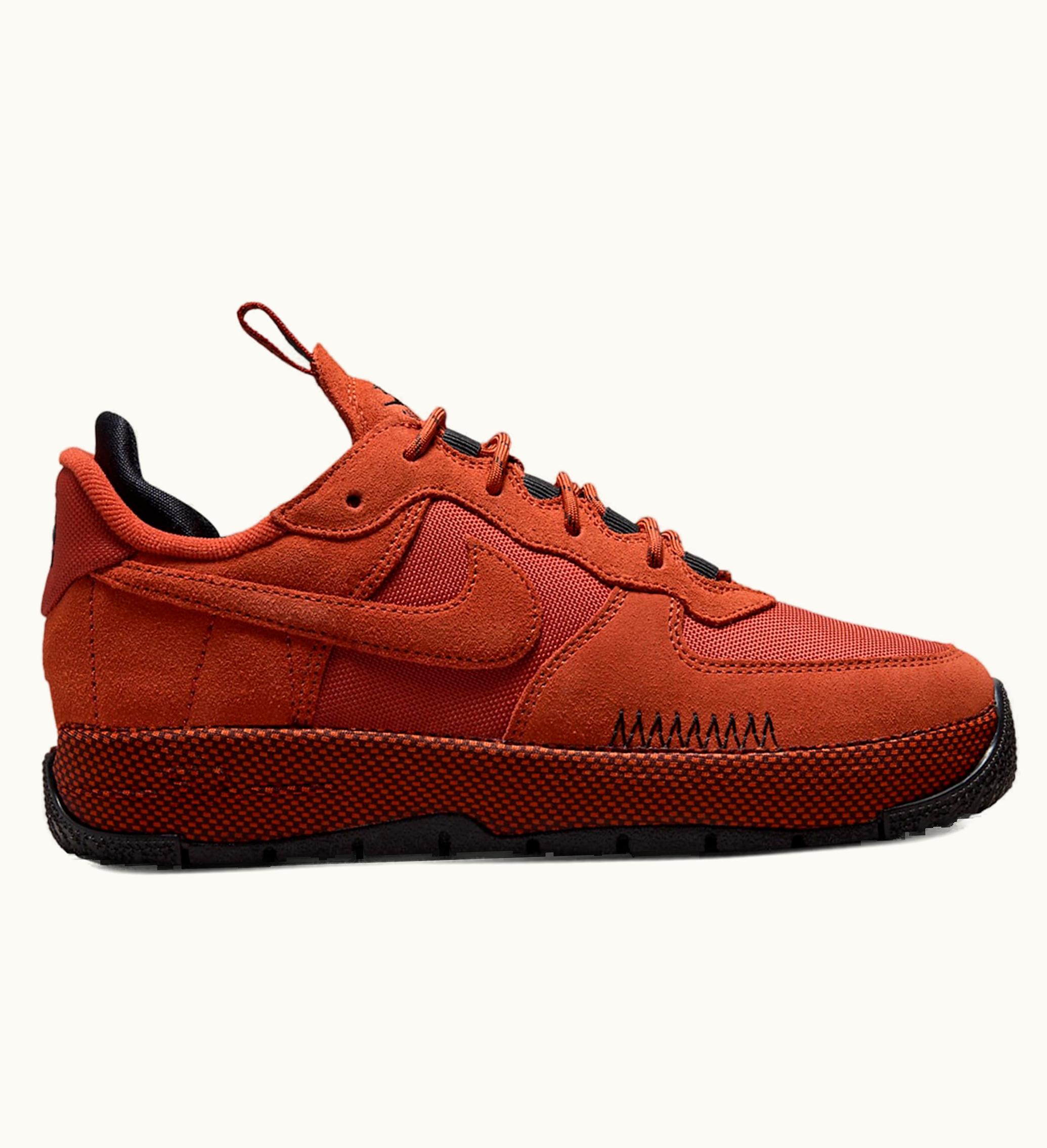 Nike Nike Air Force 1 Wild Low Rugged Orange Womens