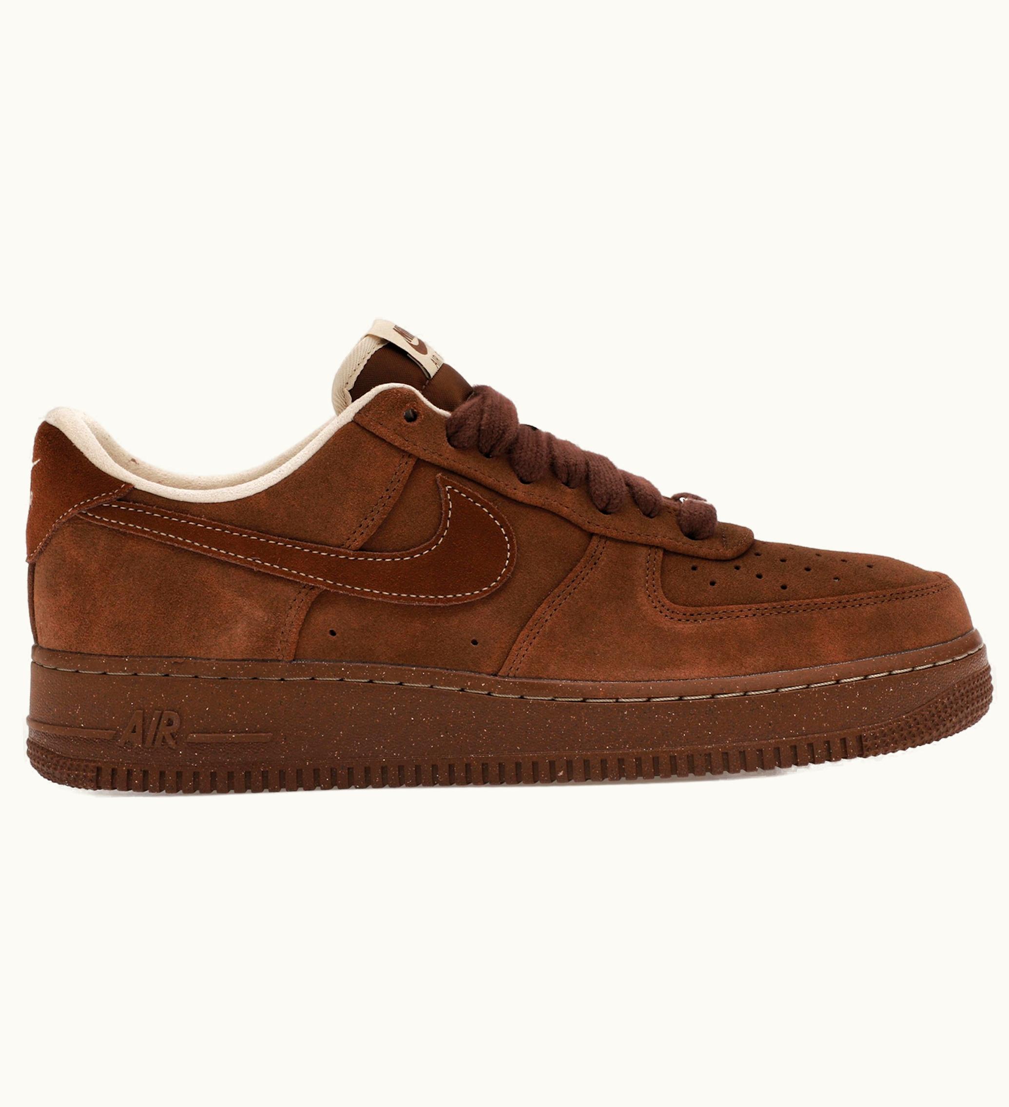 Nike Nike Air Force 1 Low 07 Suede Cacao Wow Womens