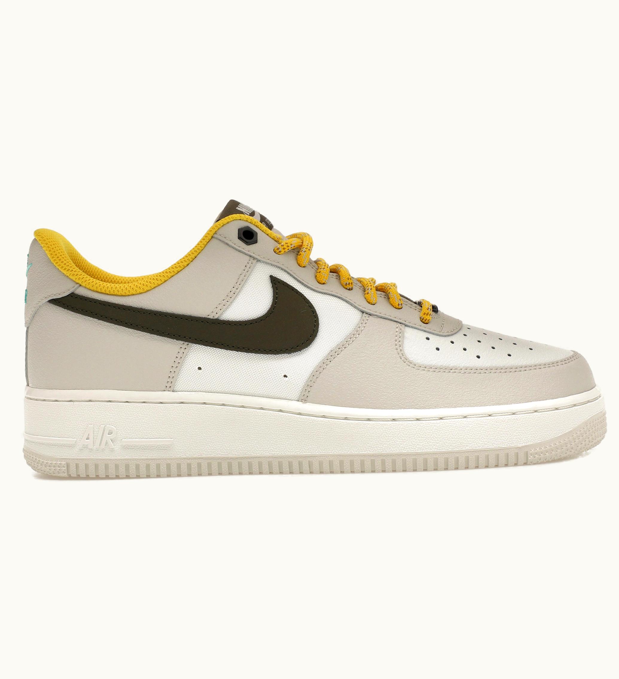 Nike Nike Air Force 1 Low 07 Prm Light Bone Cargo Khaki Vivid Sulfur