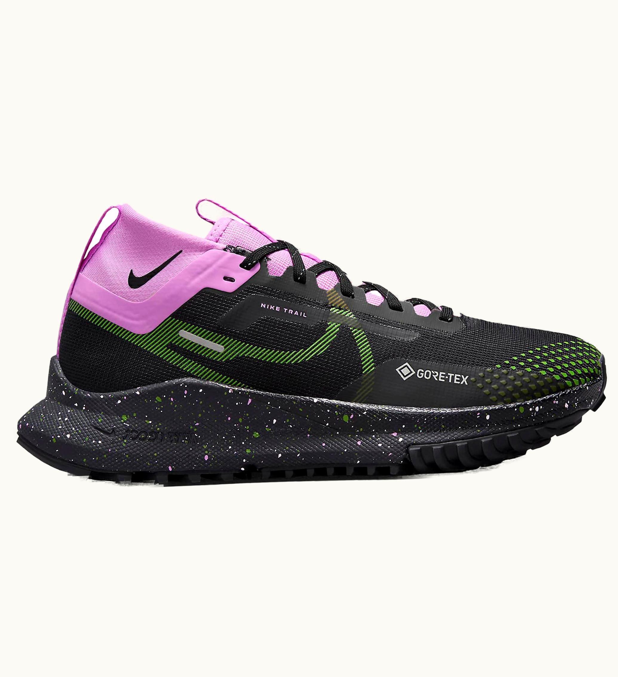 Nike Nike React Pegasus Trail 4 Gore Tex Black Light Magenta Womens