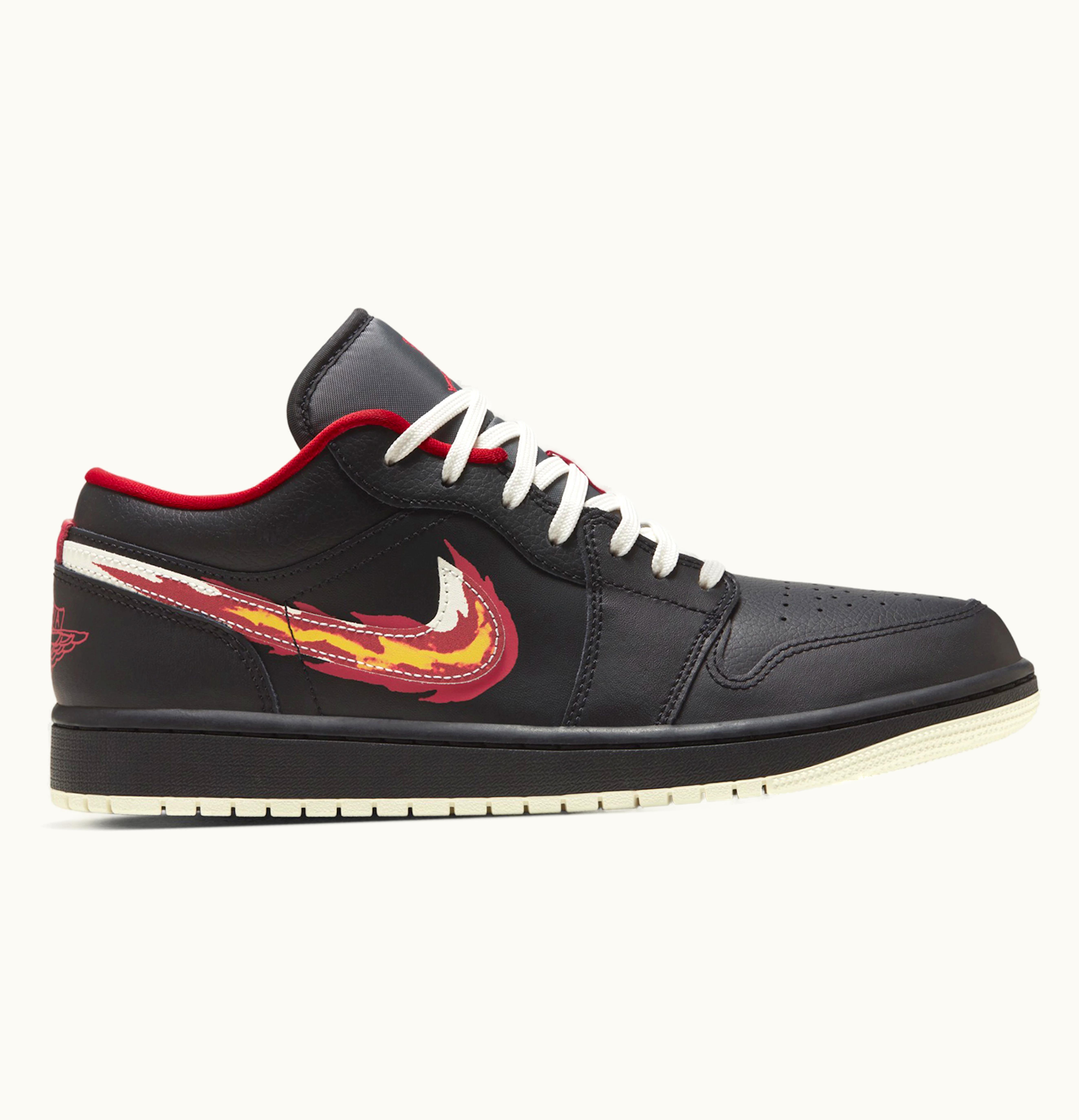 Jordan Air Jordan 1 Low SE Just Skate Flaming Swoosh Black