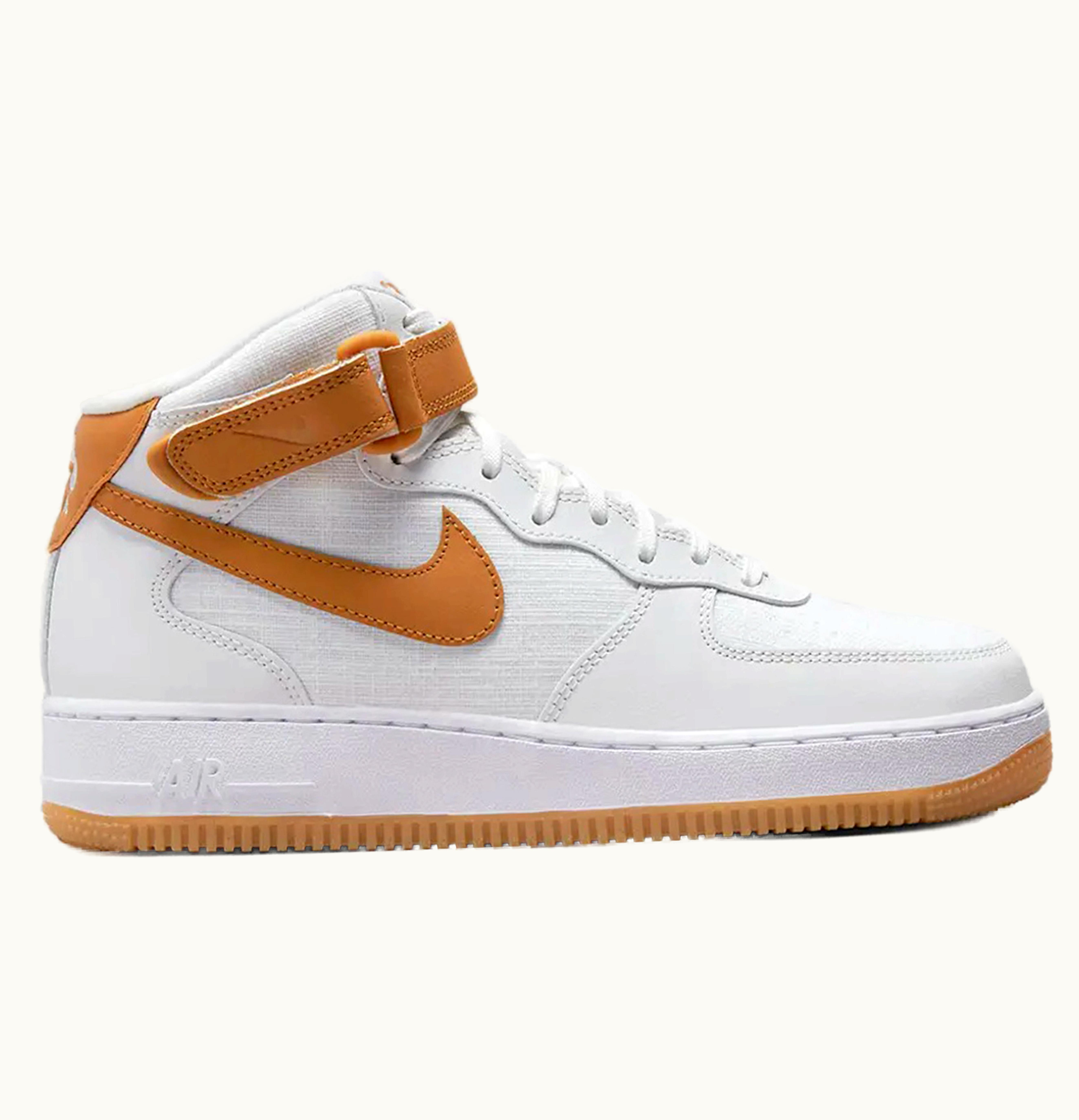 Nike Nike Air Force 1 Mid 07 White Desert Ochre Womens