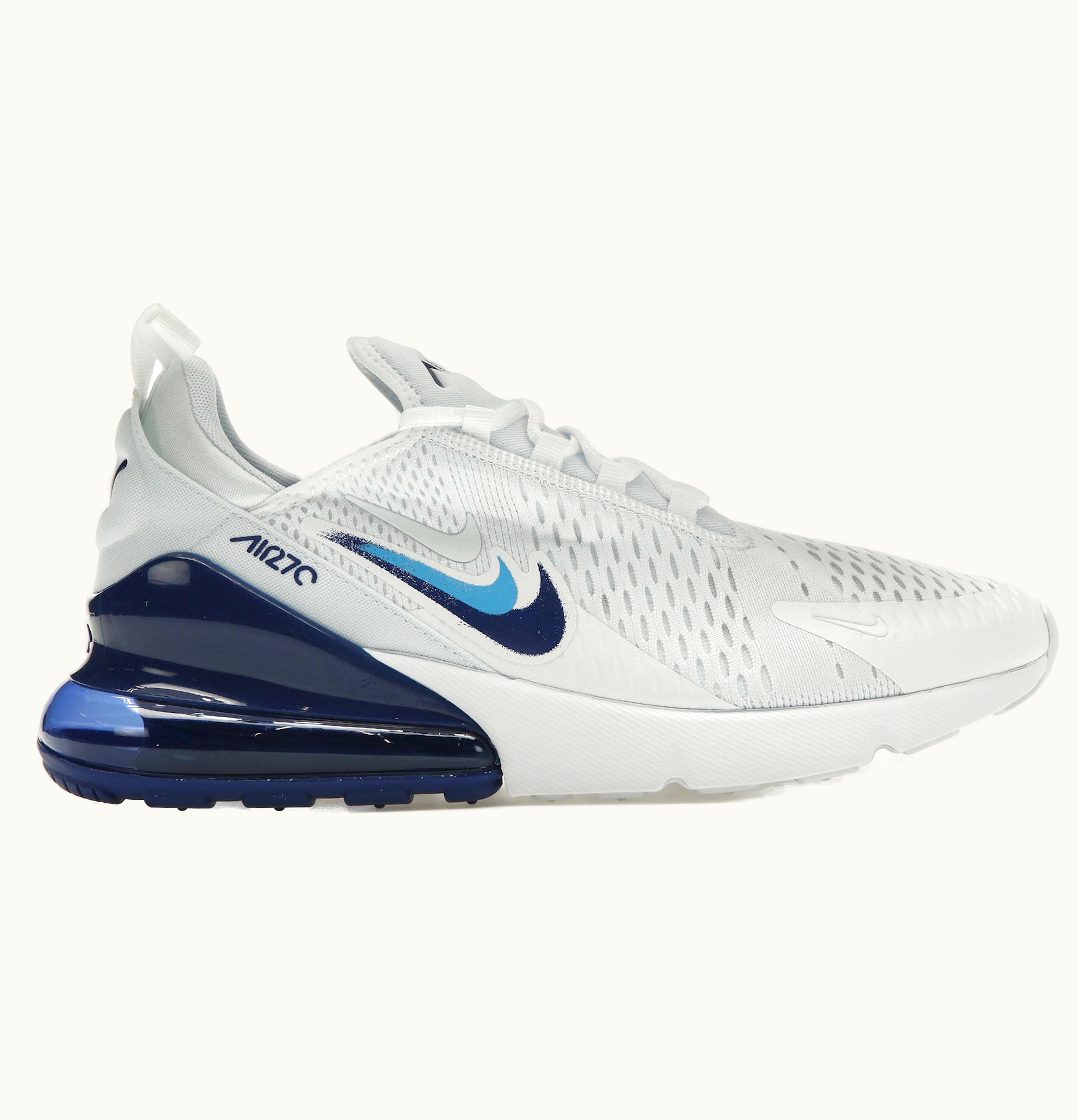 Nike Nike Air Max 270 Multi Swoosh White Deep Royal