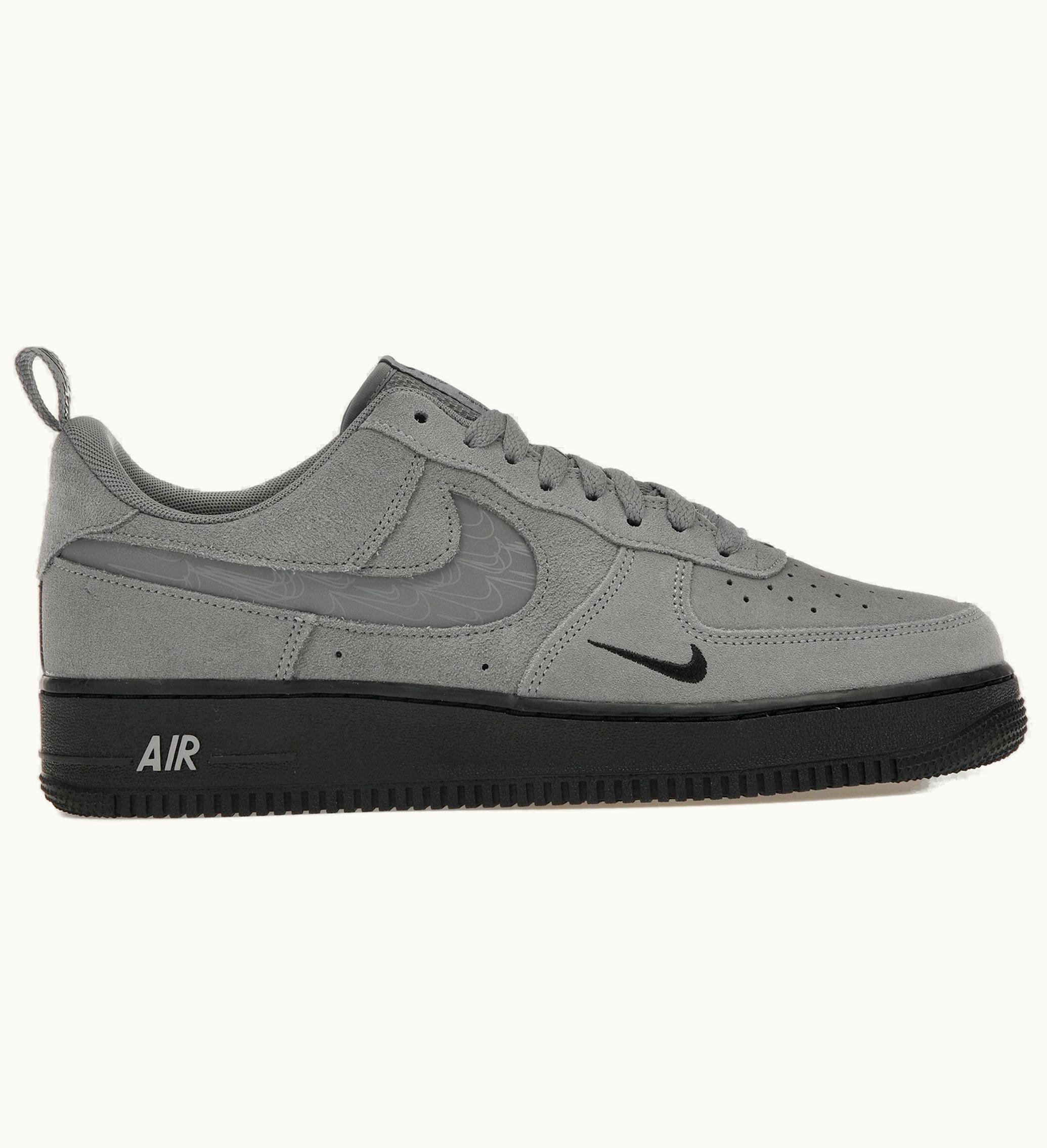 Nike Nike Air Force 1 Low 07 Lv8 Reflective Swoosh Cool Grey