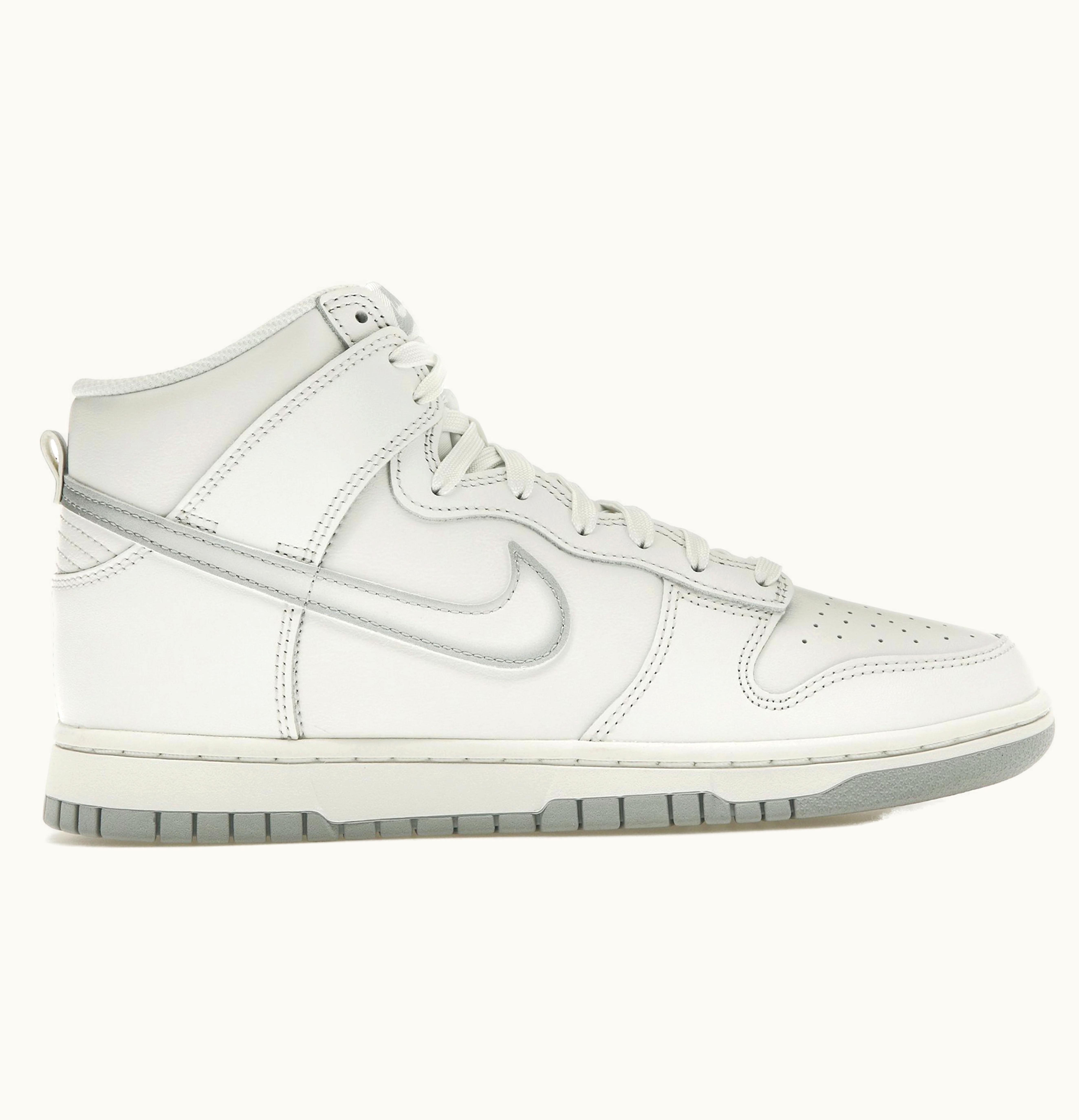 Nike Nike Dunk High Airbrush Swoosh White Wolf Grey