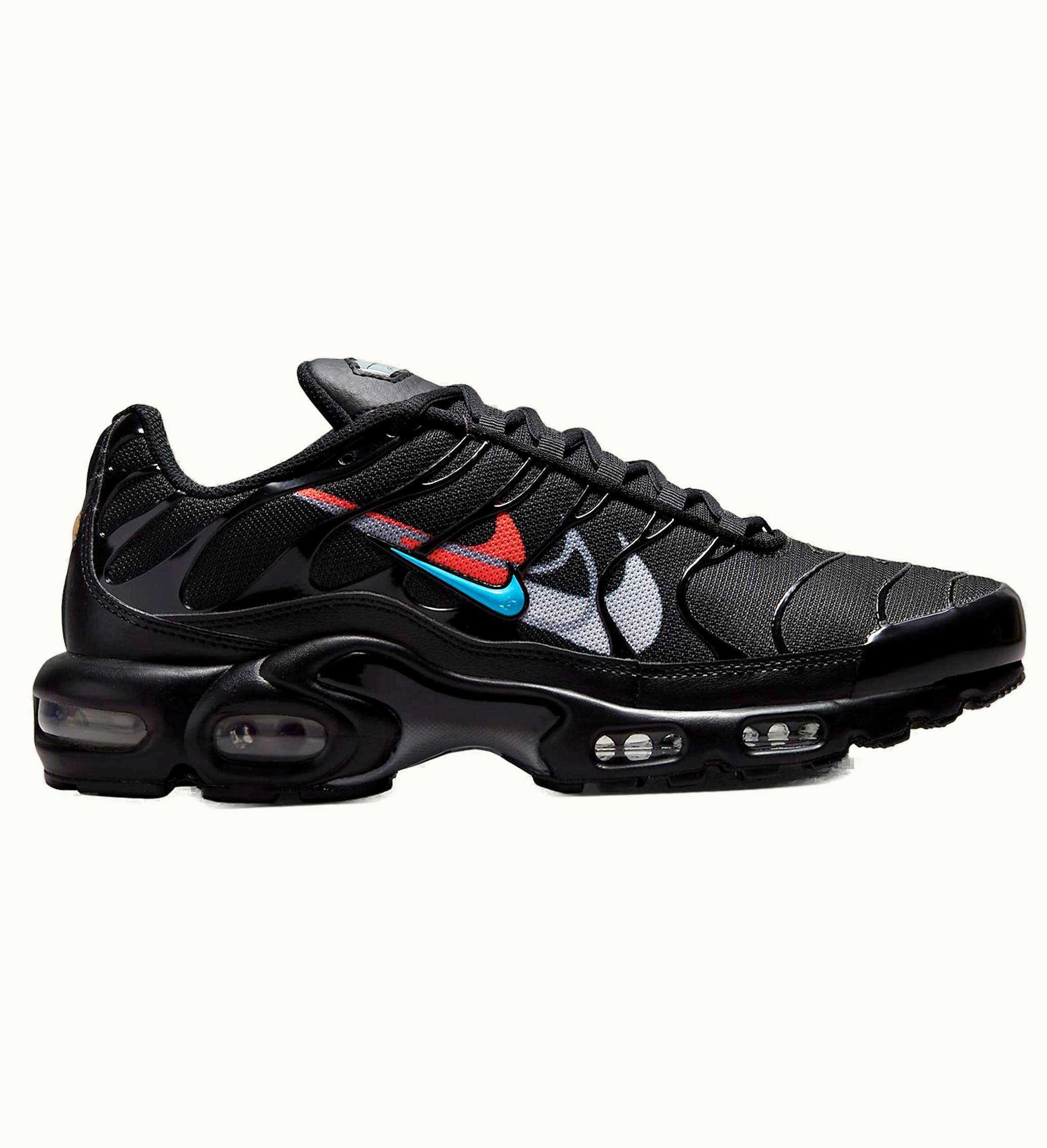 Nike Nike Air Max Plus Multi Swoosh Black Crimson