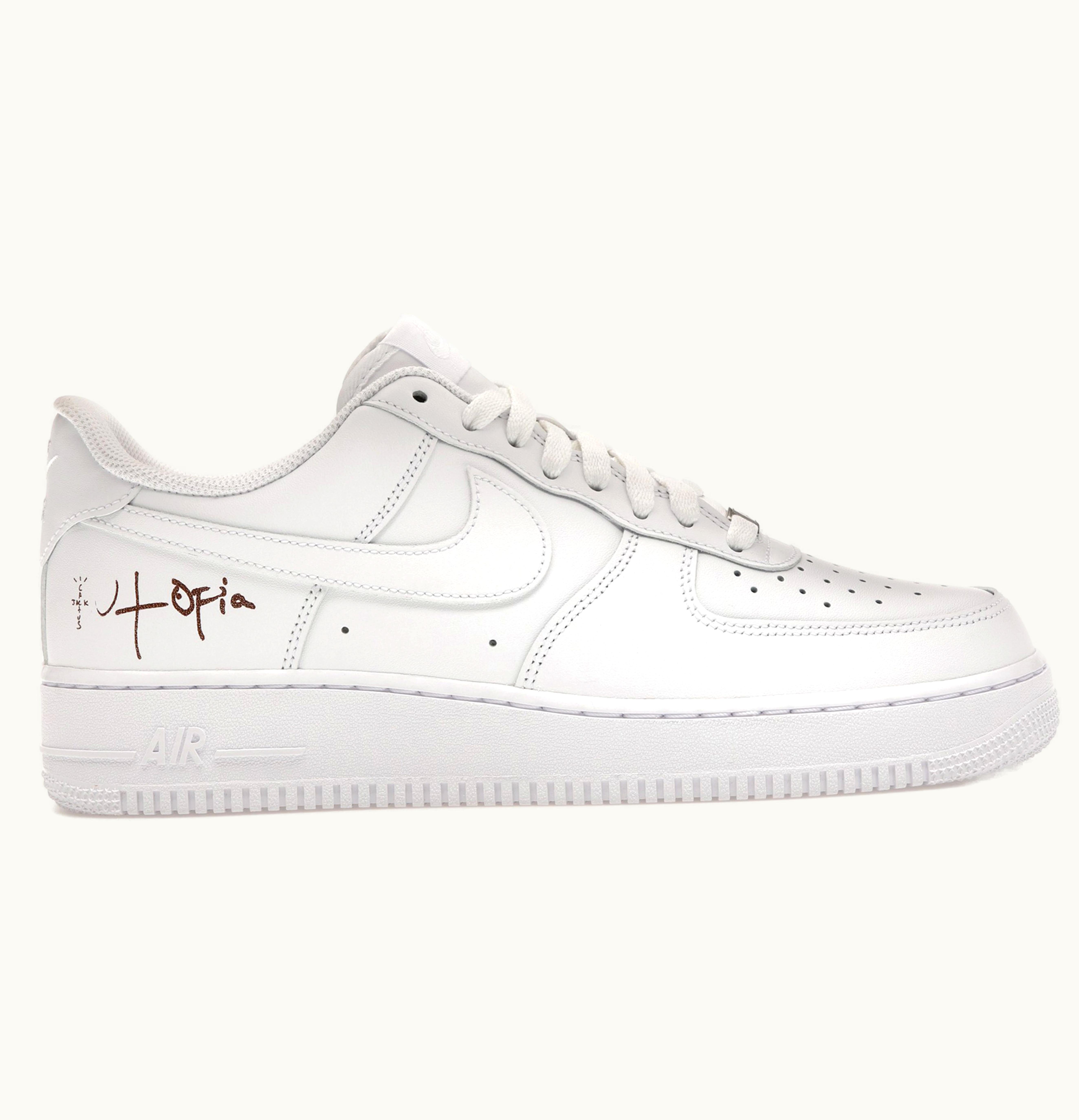 Nike Nike Air Force 1 Low 07 White Travis Scott Cactus Jack Utopia Edition