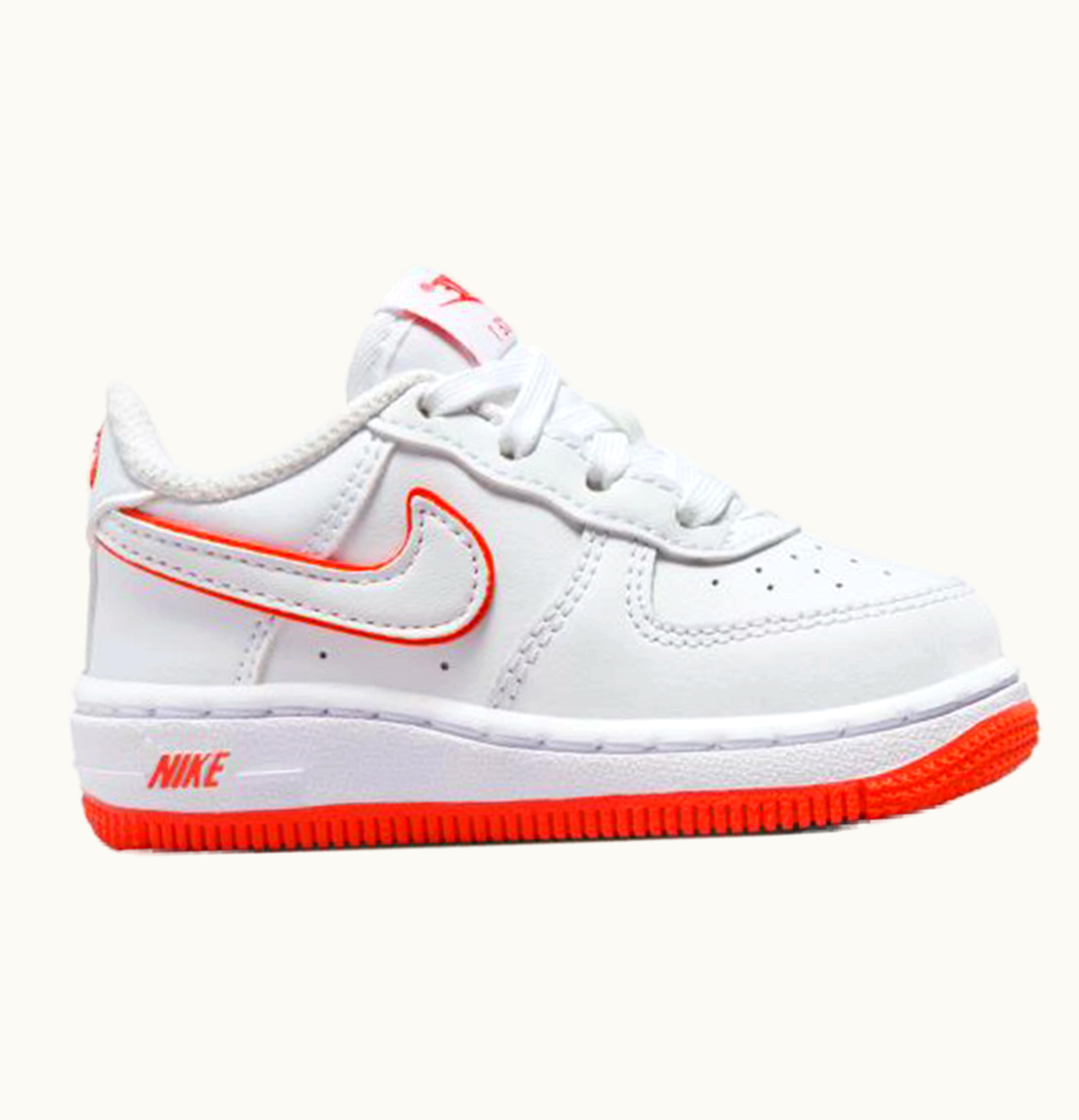 Nike Nike Air Force 1 Low White Picante Red Td