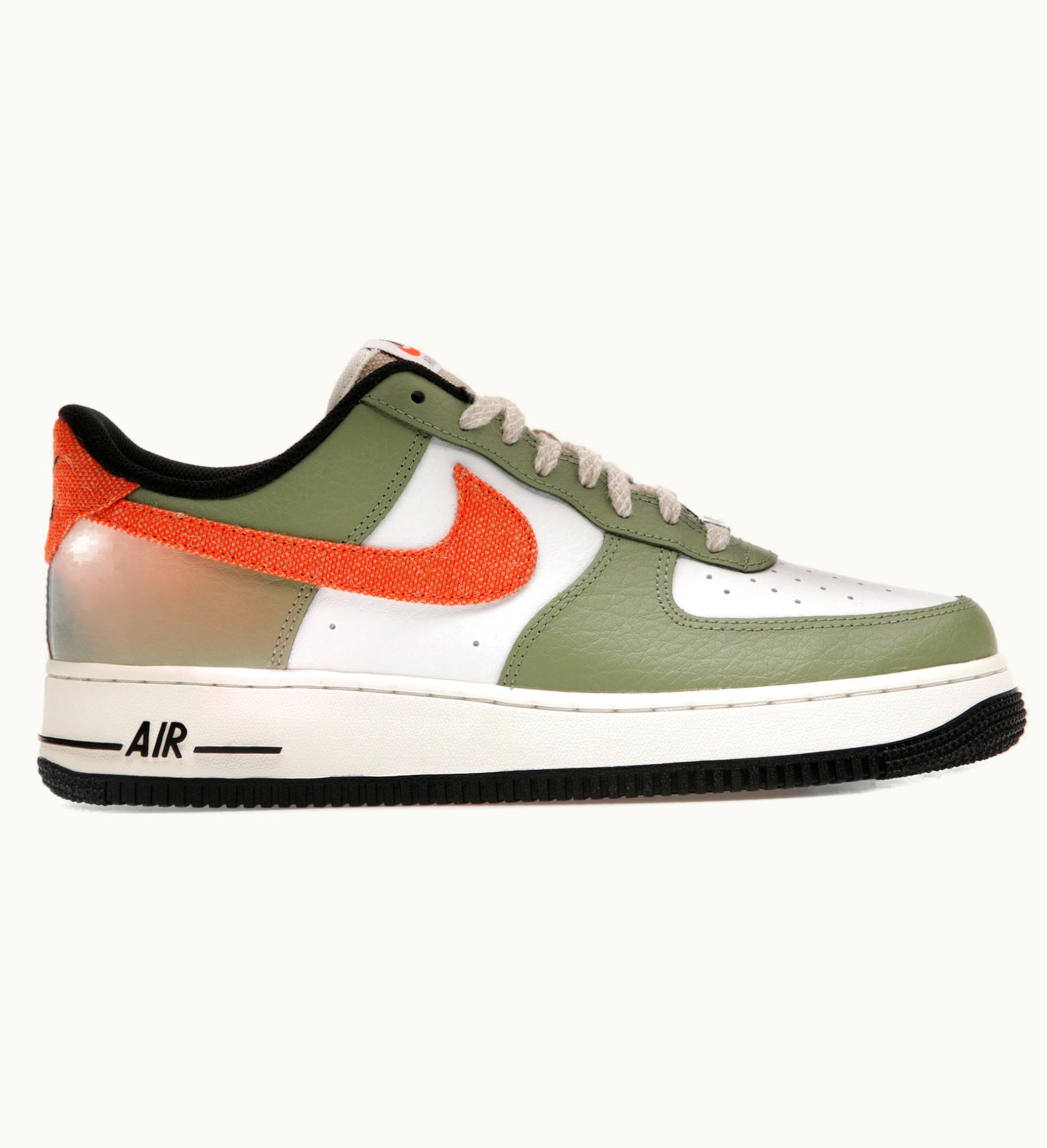 Nike Nike Air Force 1 Low 07 Oil Green Orange