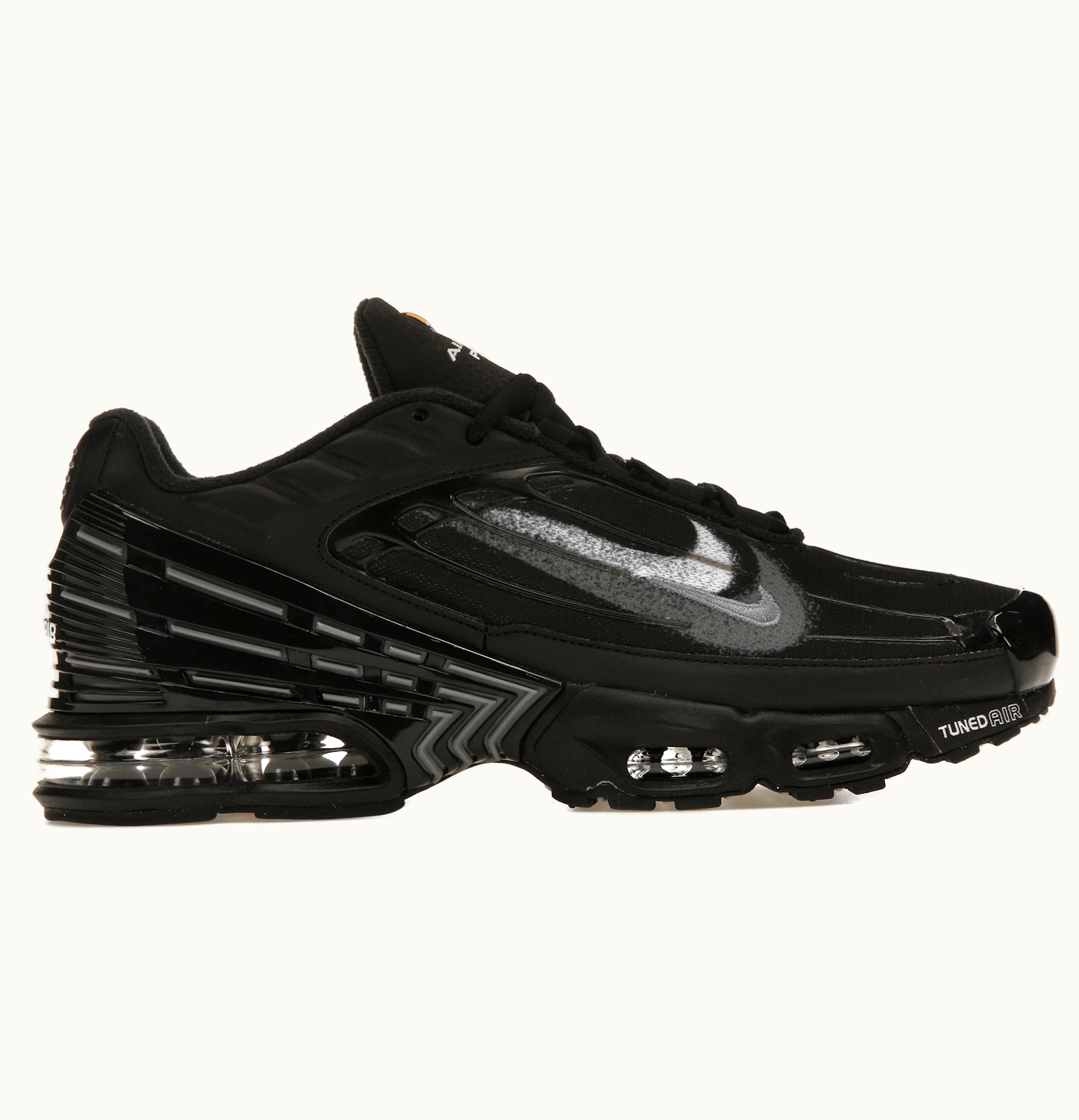 Nike Nike Air Max Plus 3 Stencil Swoosh Black