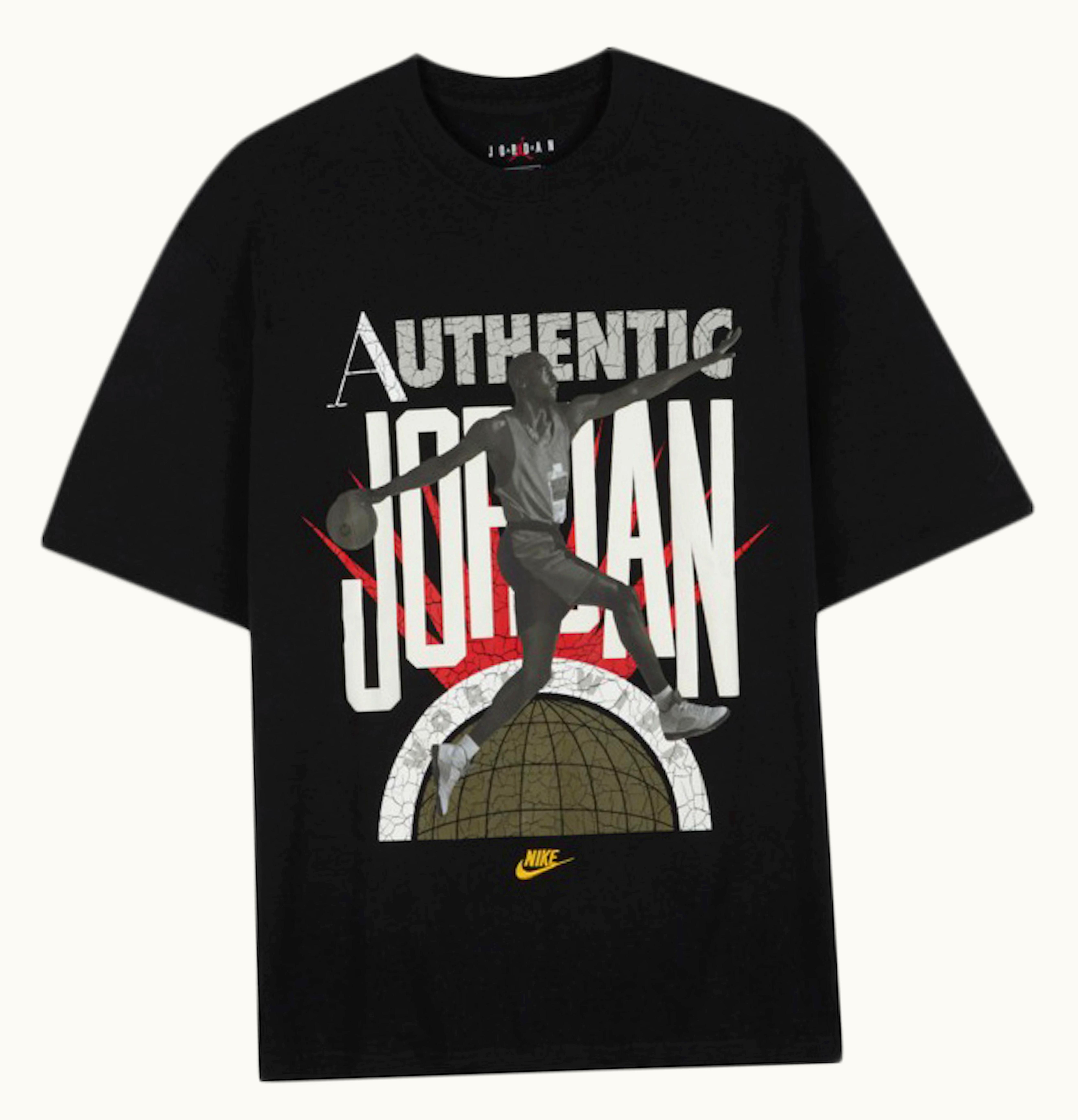 Jordan Jordan X Aleali May T Shirt Asia Sizing Black