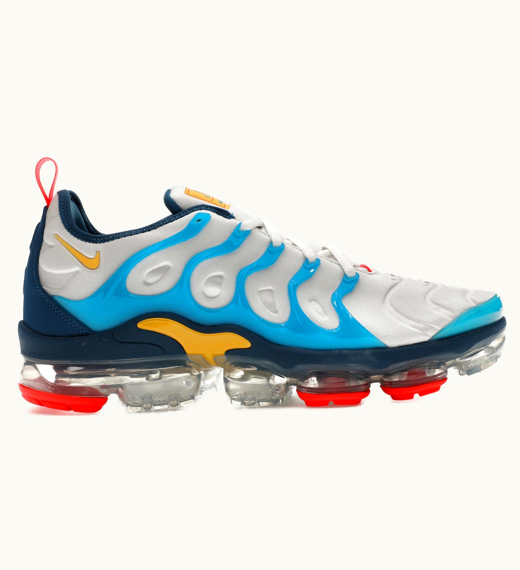 Nike Nike Air Vapormax Plus White Citron Pulse Industrial Blue