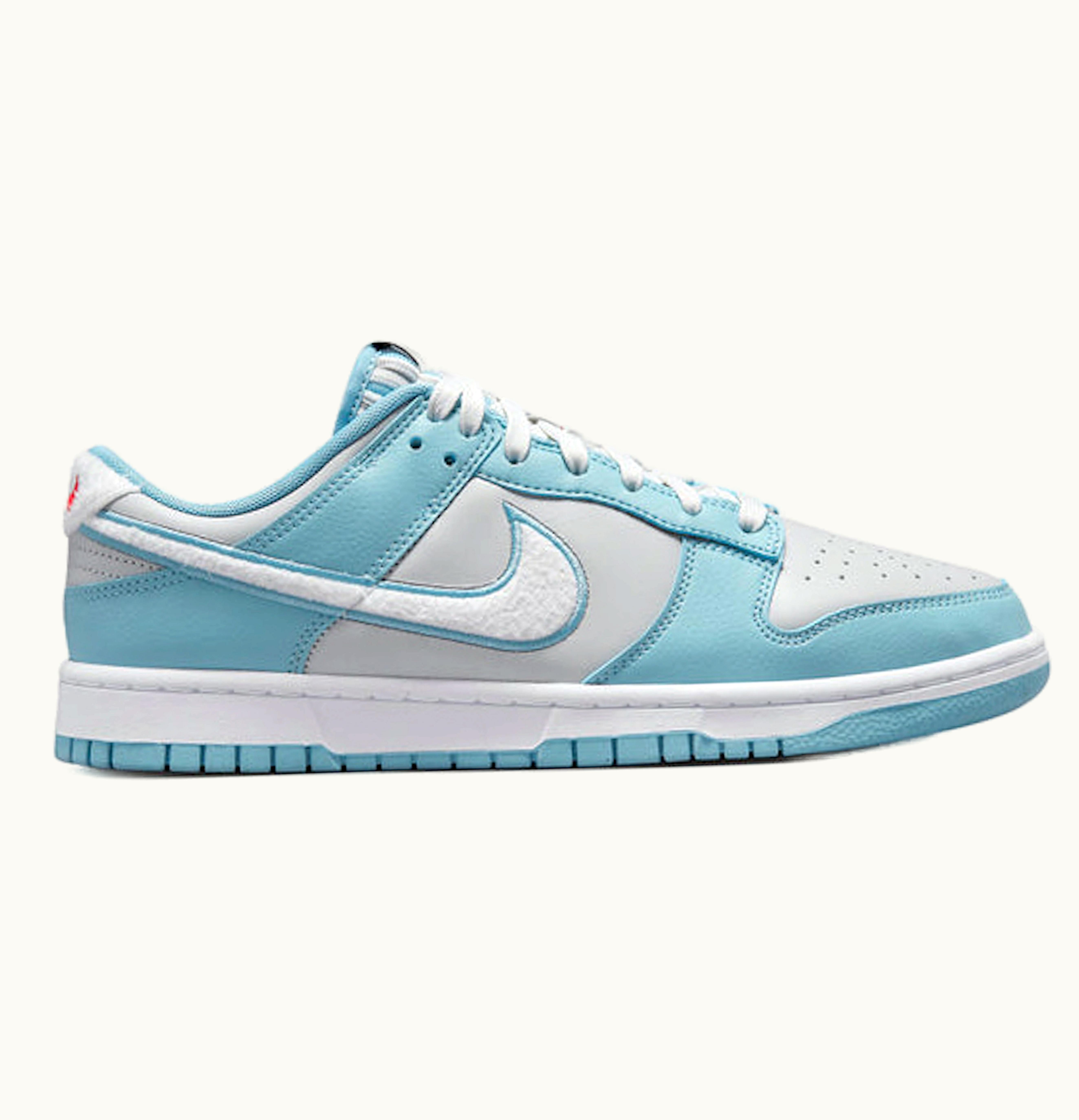Nike Nike Dunk Low Retro Fleece Swoosh Worn Blue