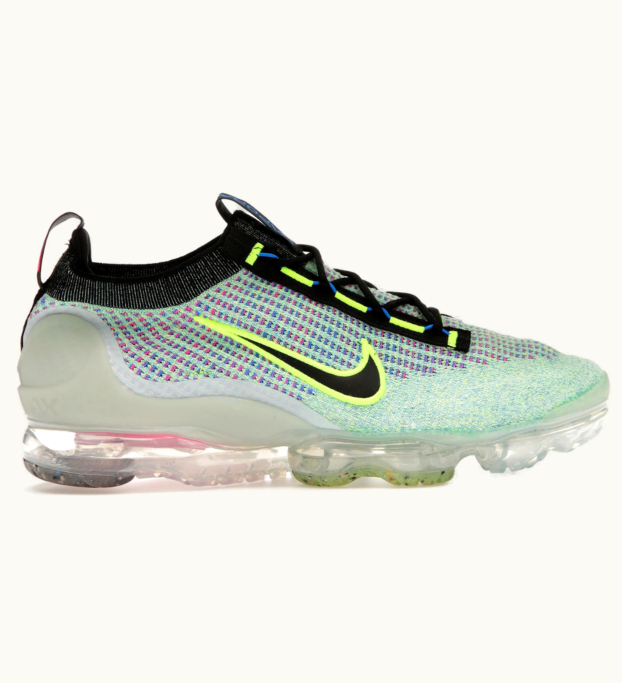 Nike Air Vapormax 2021 Flyknit Next Nature Volt Photo Blue
