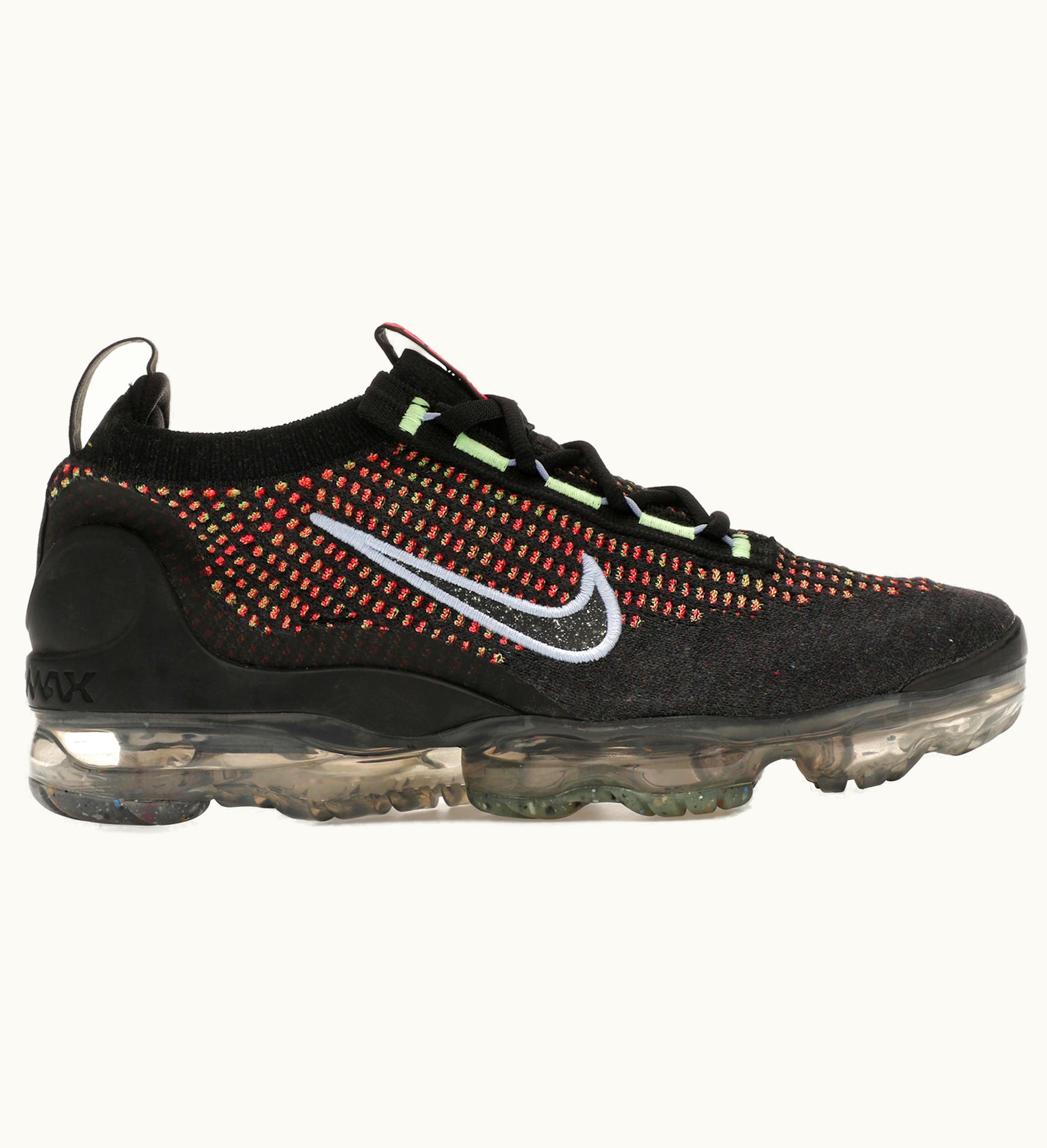 Nike Air Vapormax 2021 Flyknit Black Multi Color Womens