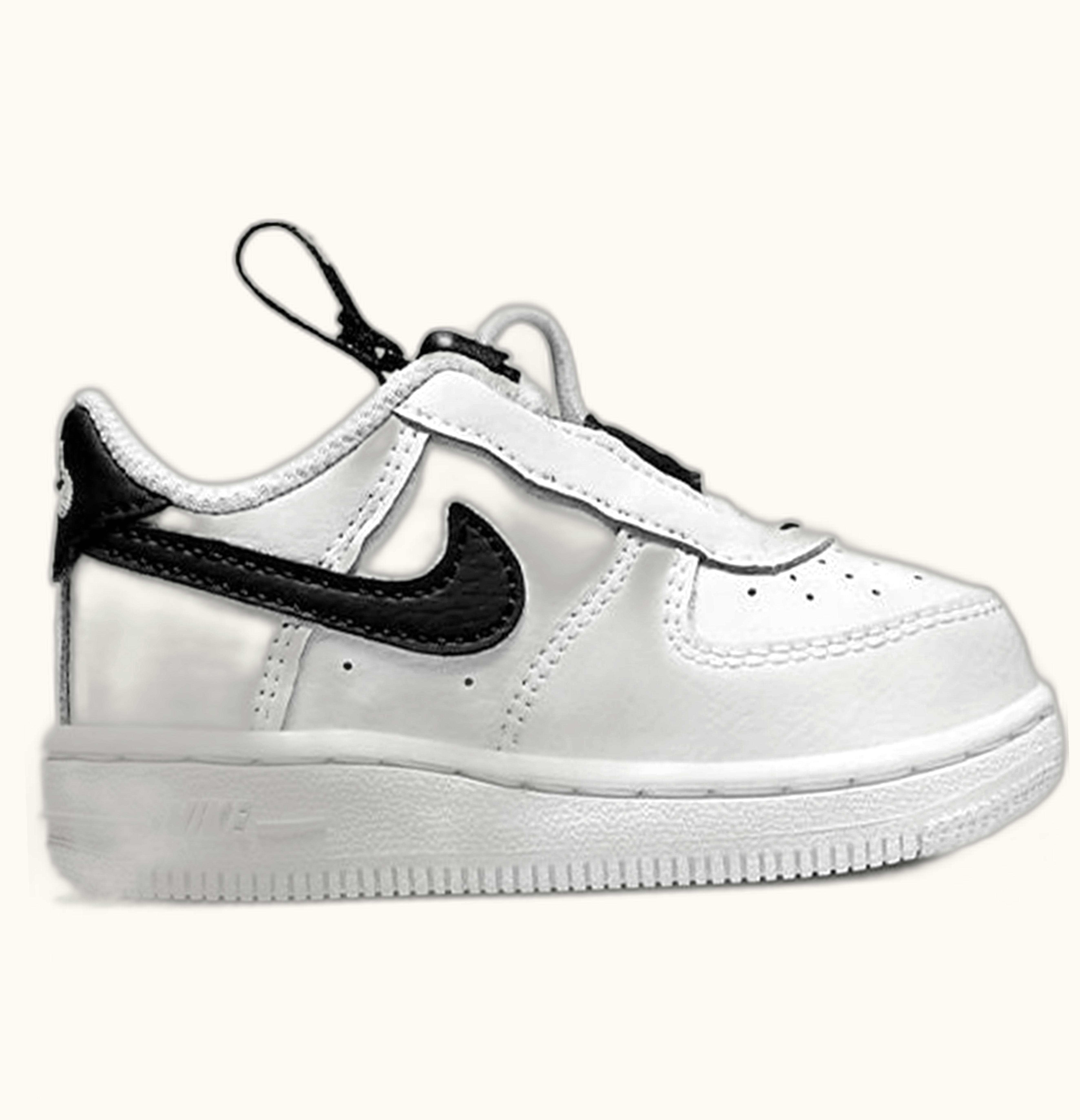 Nike Air Force 1 Low Toggle White Black Td