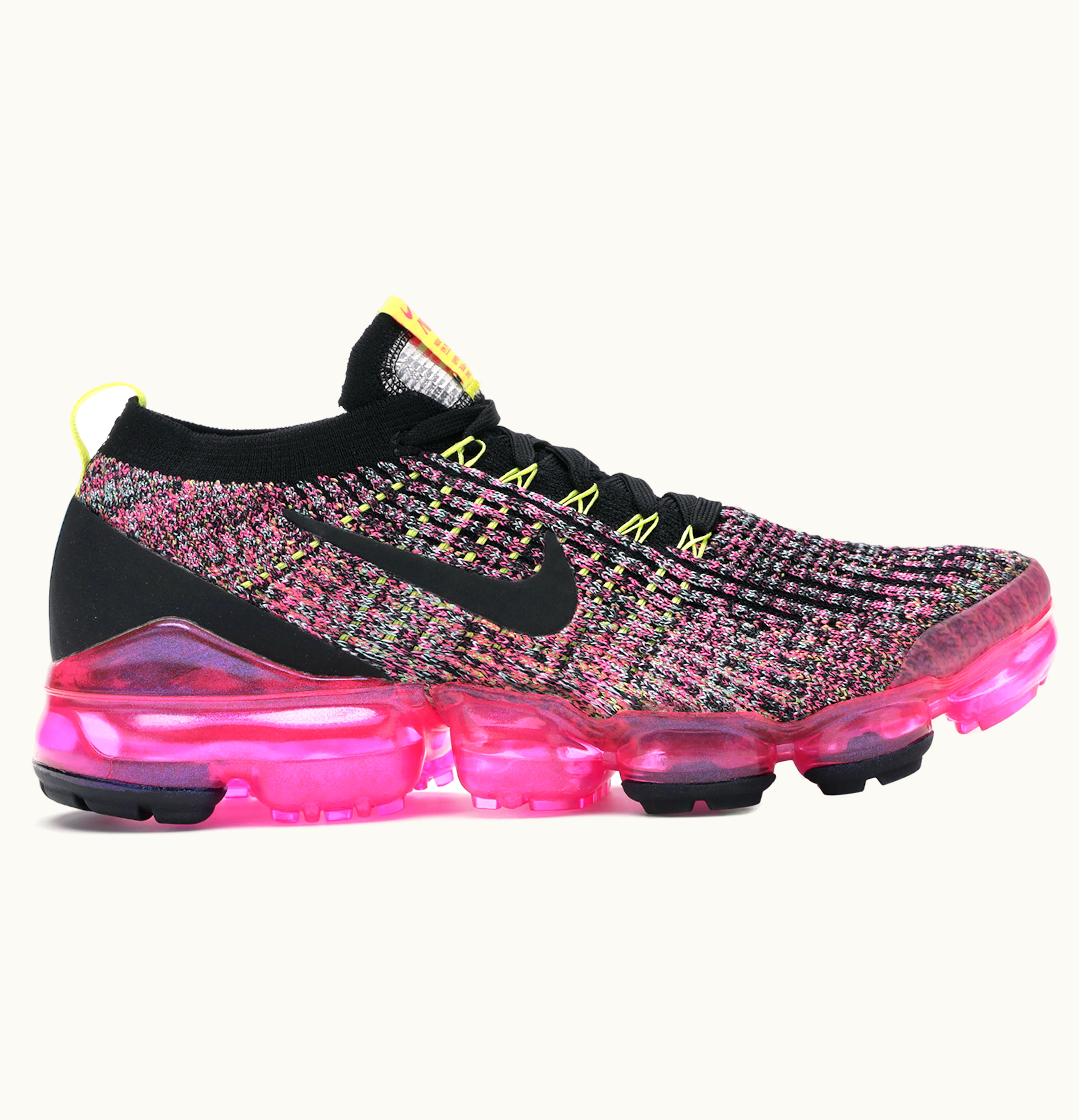 Nike Nike Air VaporMax Flyknit 3 Black Pink Blast W