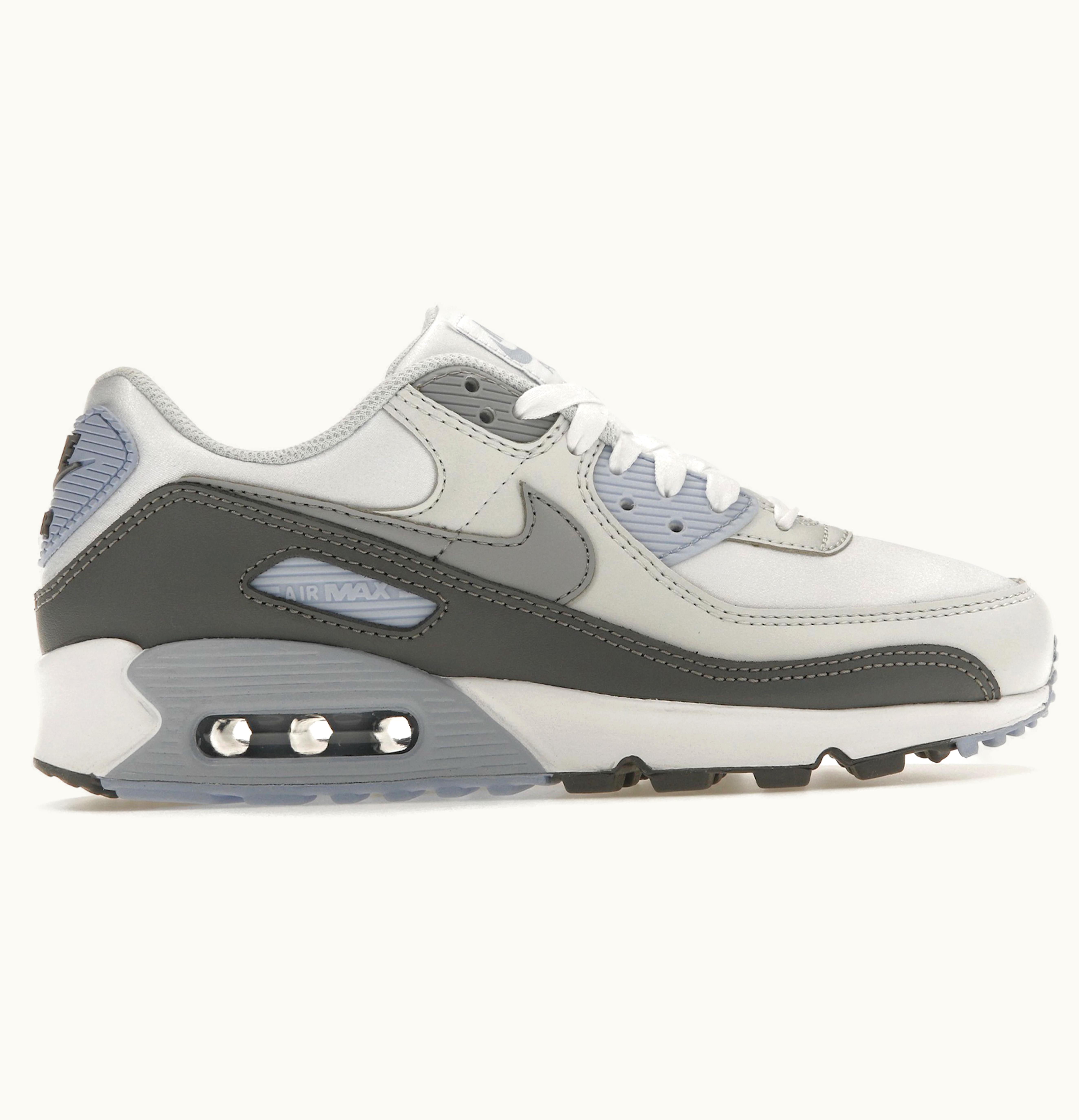 Nike Air Max 90 White Wolf Gray Photon Dust Womens