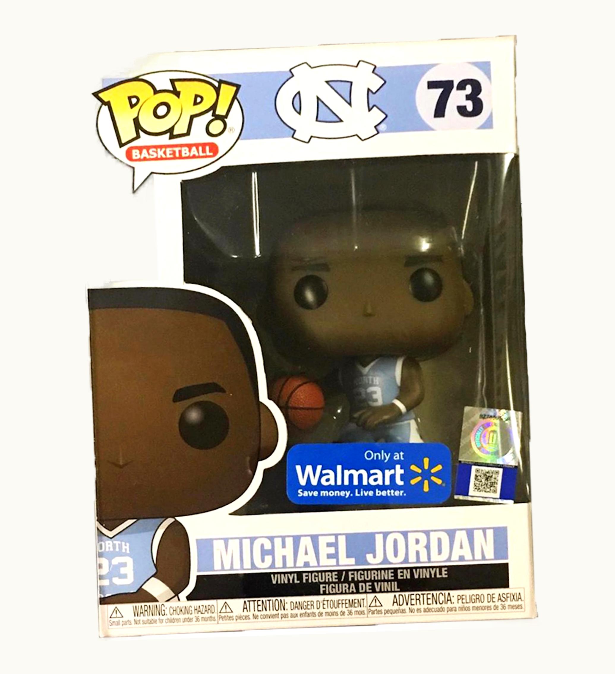 Funko Funko Pop Basketball Michael Jordan Unc Home Jersey Walmart Exclusive Figure 73