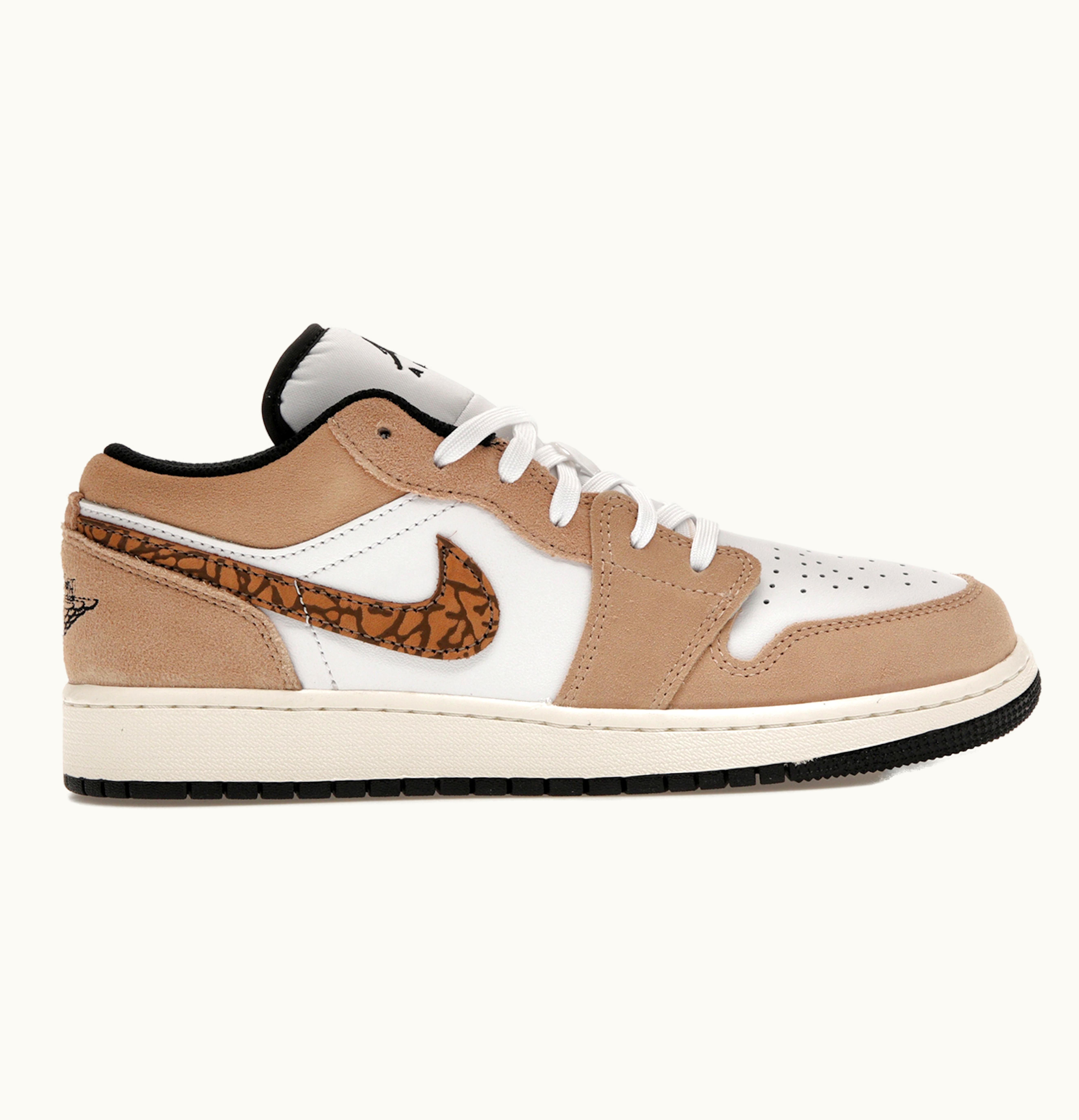 Jordan Air Jordan 1 Low SE Brown Elephant Gs