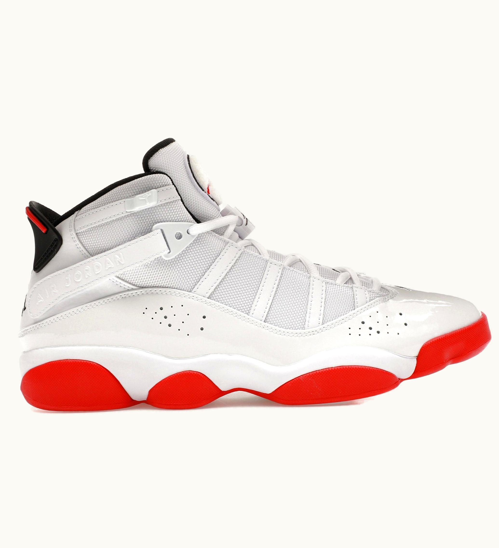 Jordan Air Jordan 6 Rings White University Red Black