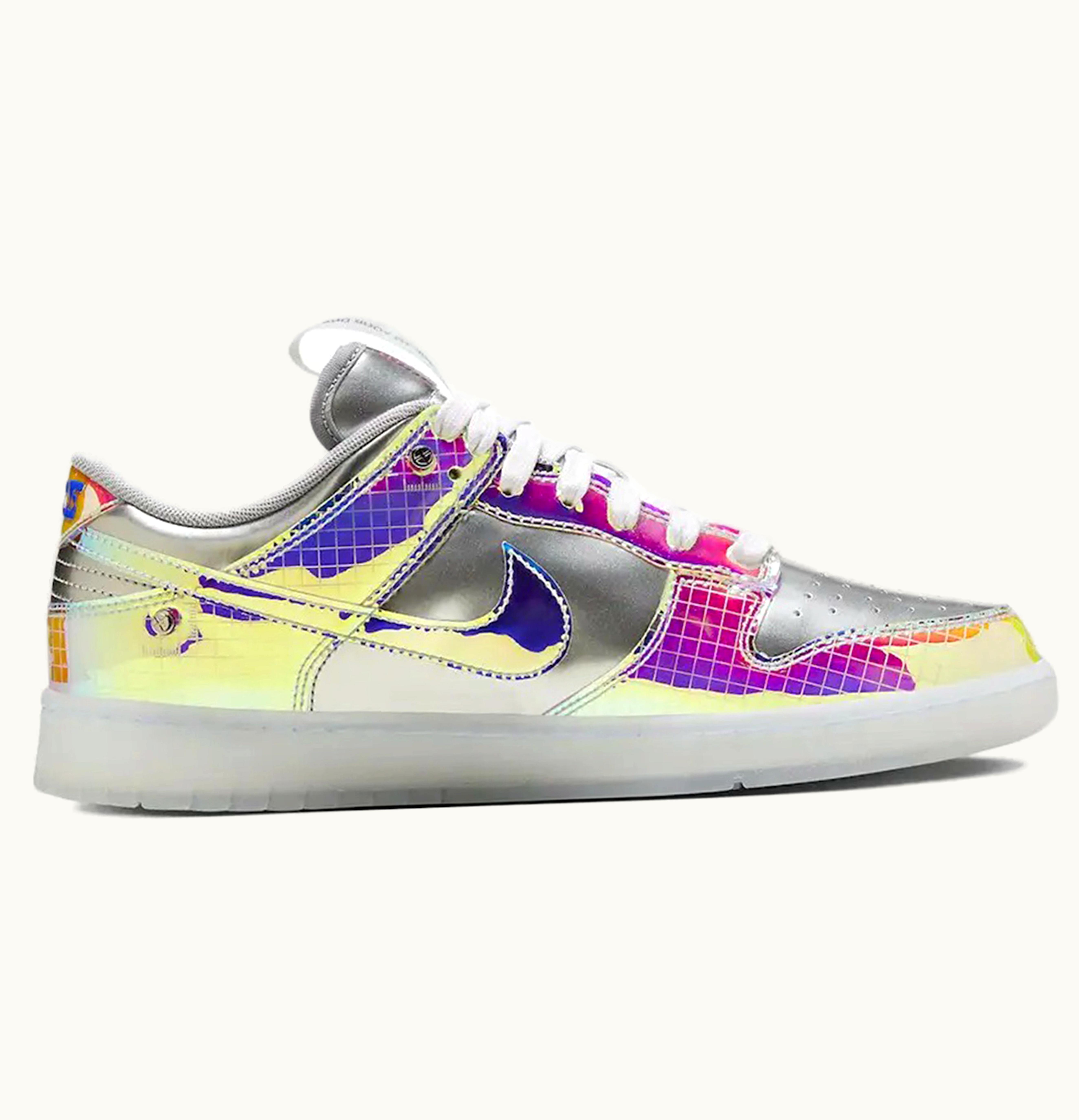 Nike Dunk Low Be True To Your Dna Silver