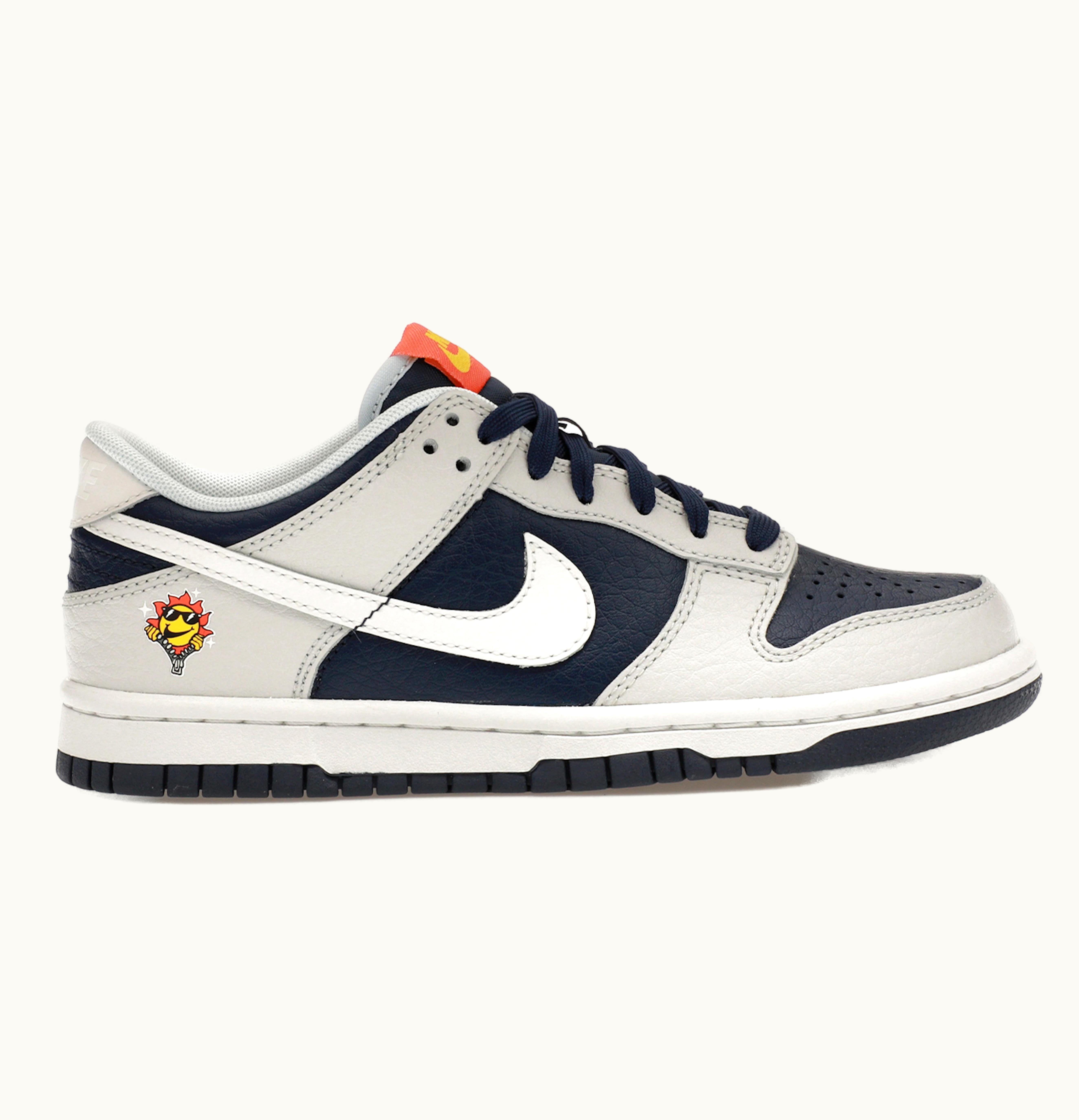 Nike Dunk Low Uv Reactive Photon Dust Midnight Navy Gs