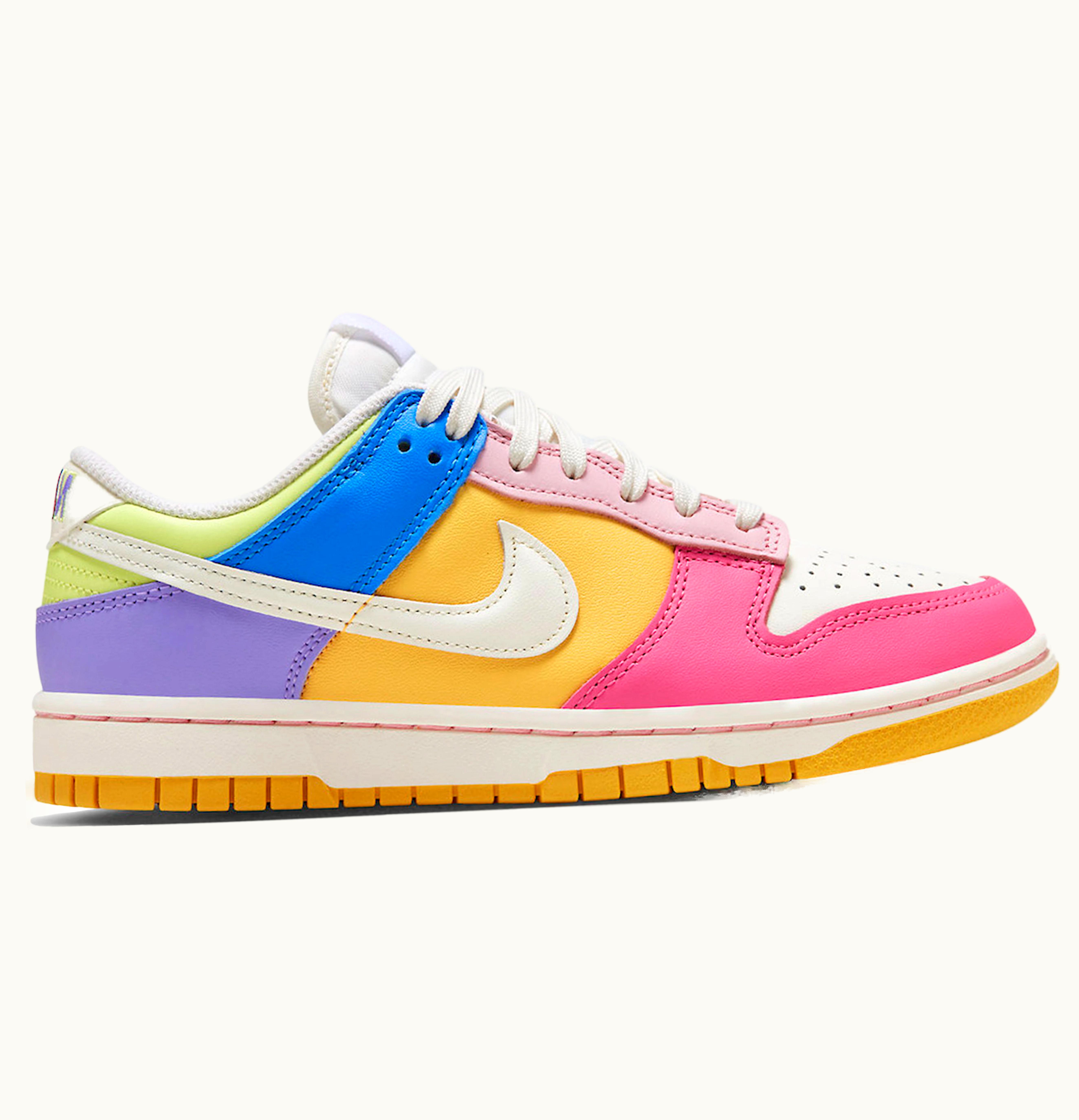 Nike Dunk Low Solar Flare Multi Color Womens