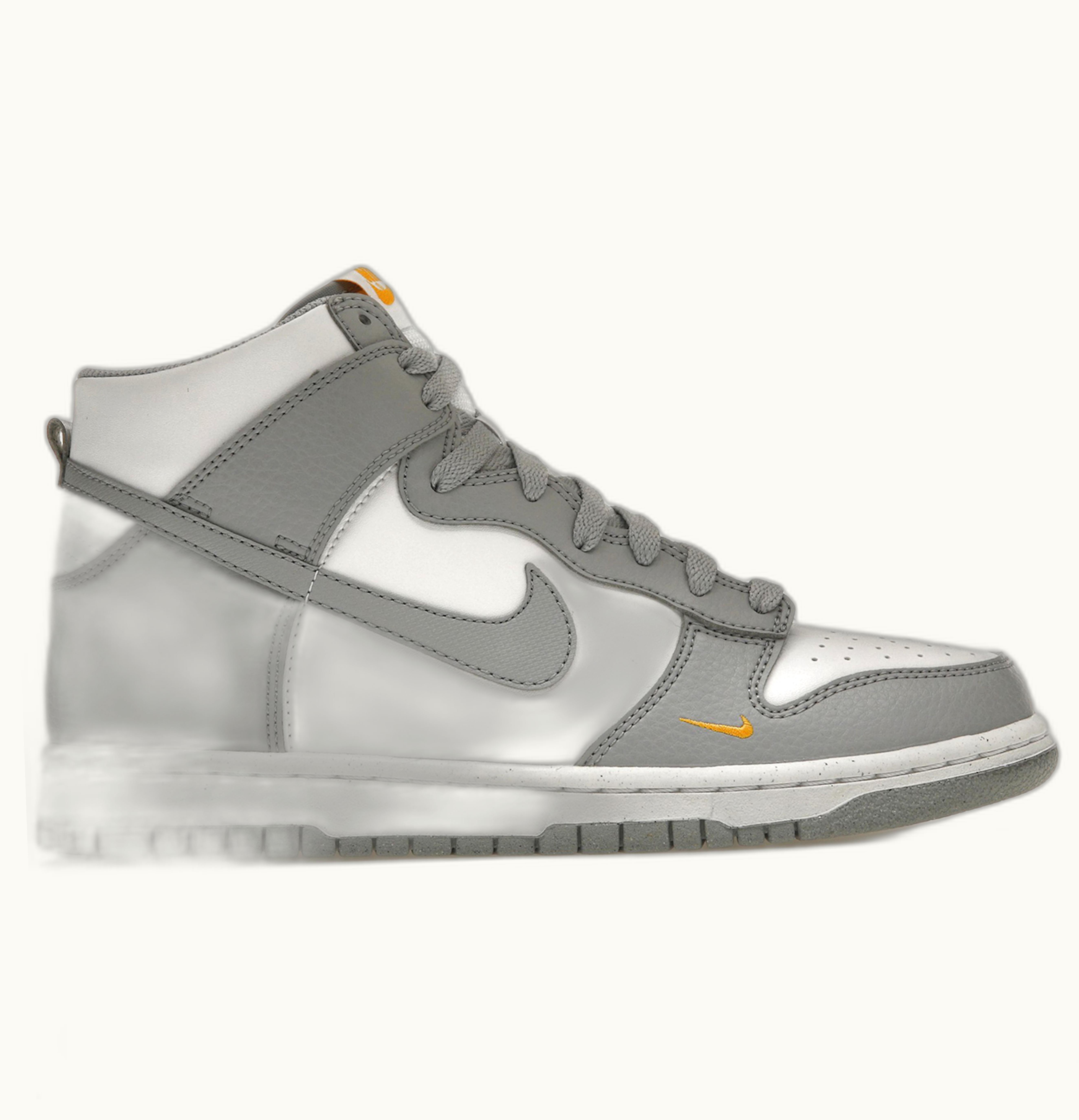 Nike Nike Dunk High Next Nature Wolf Grey Marigold Gs