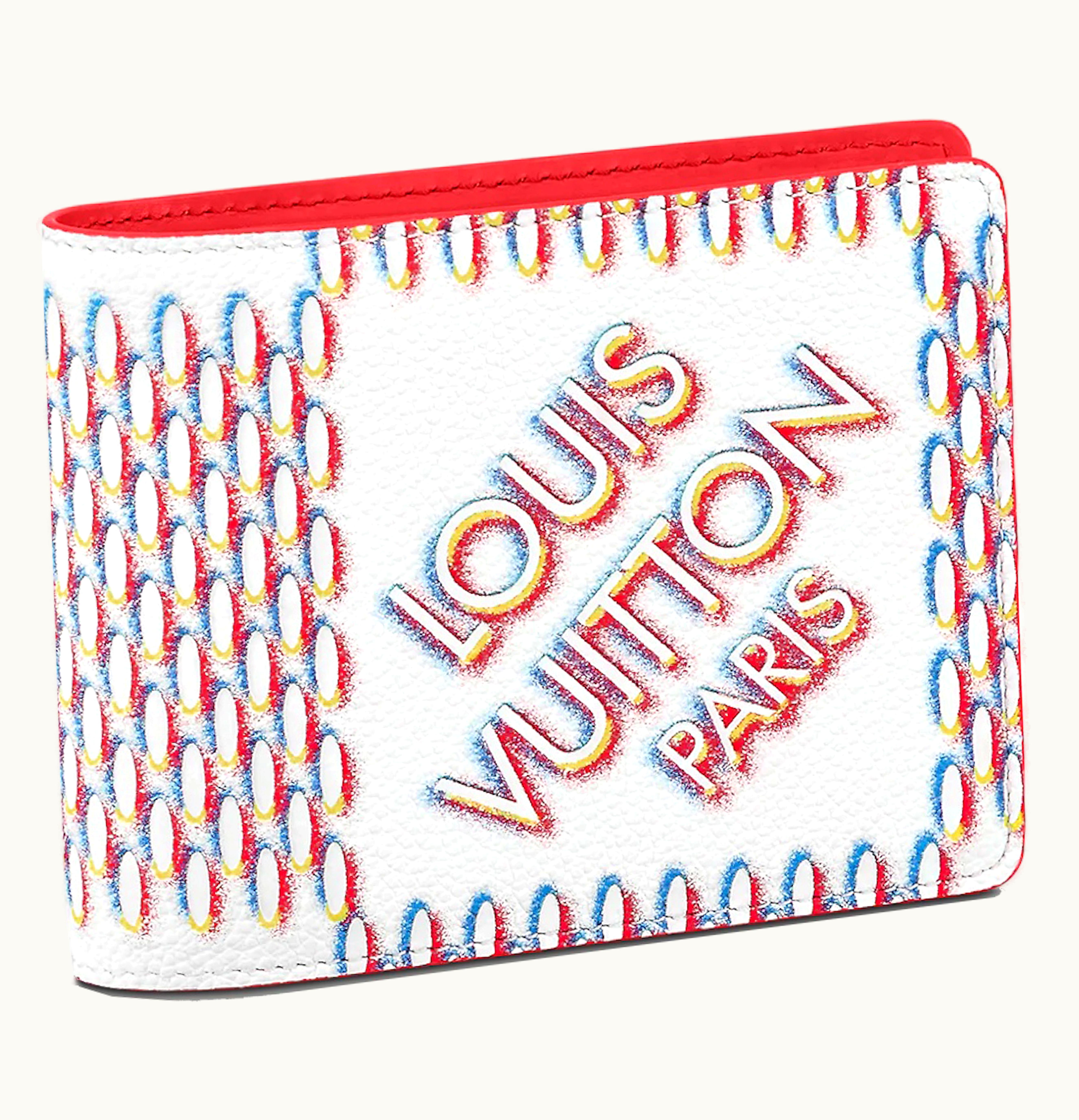 Louis Vuitton Louis Vuitton Multiple Wallet White Damier Spray