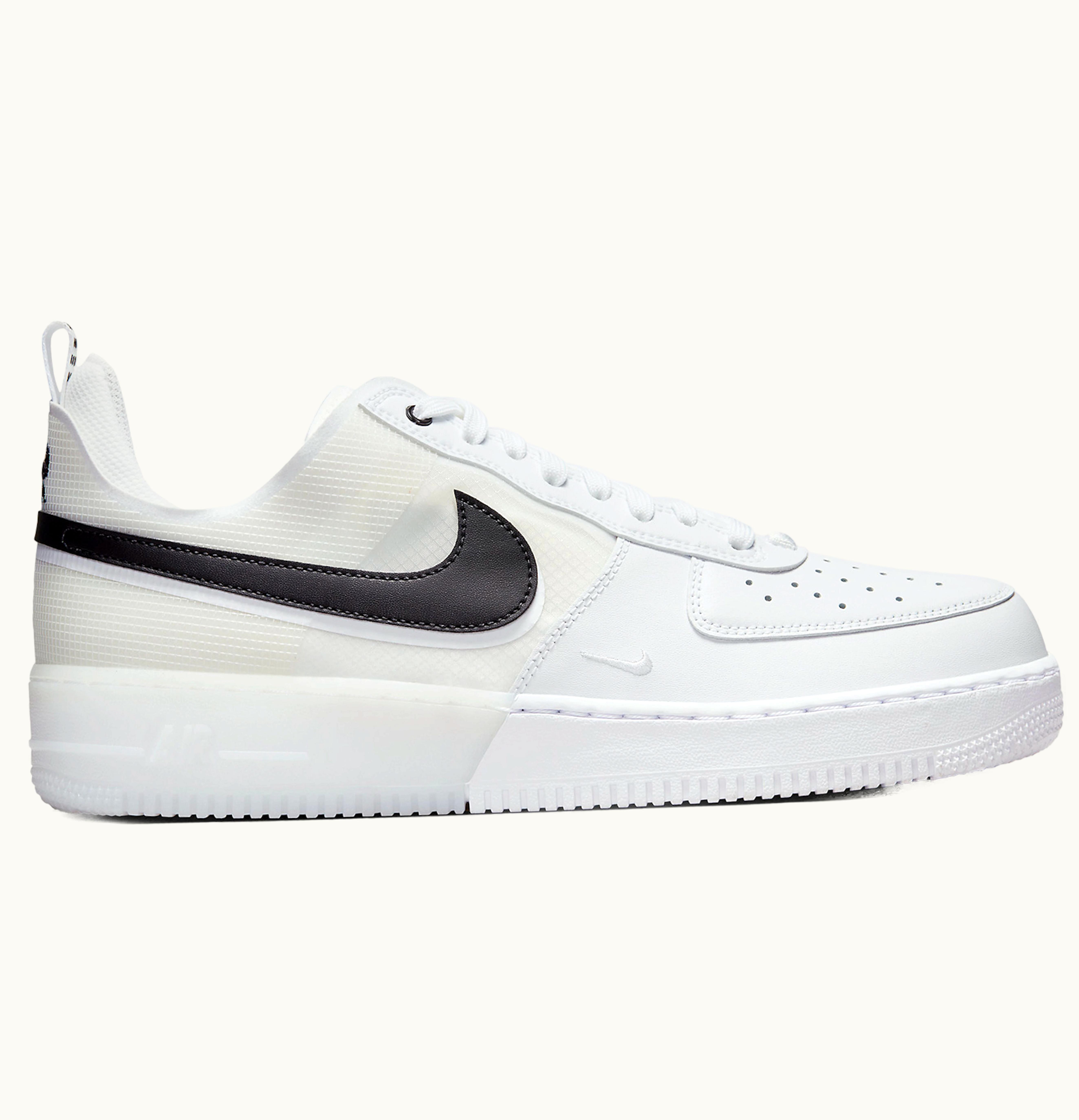 Nike Nike Air Force 1 Low React White Black