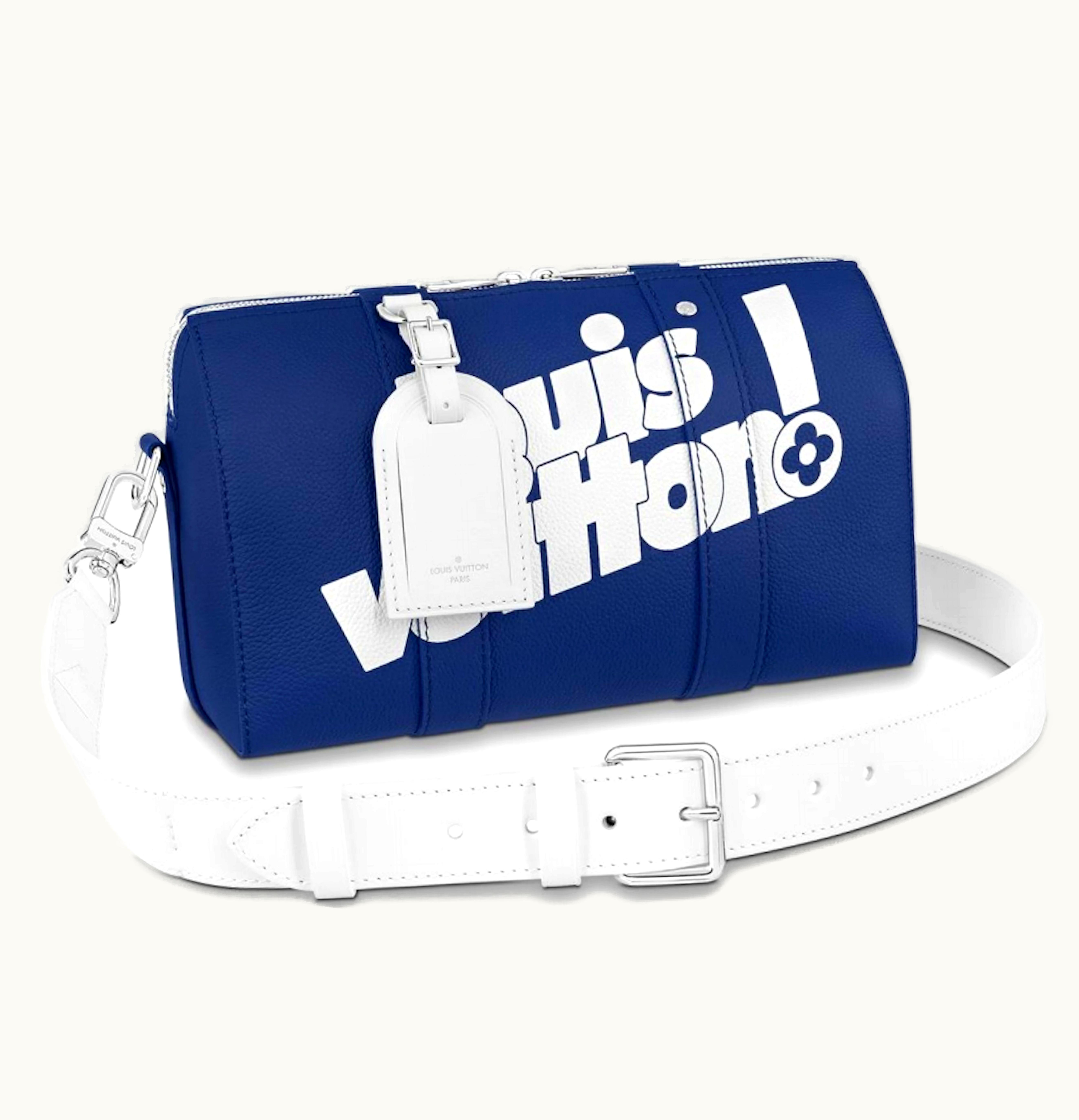 Louis Vuitton Louis Vuitton City Keepall Monogram Blue