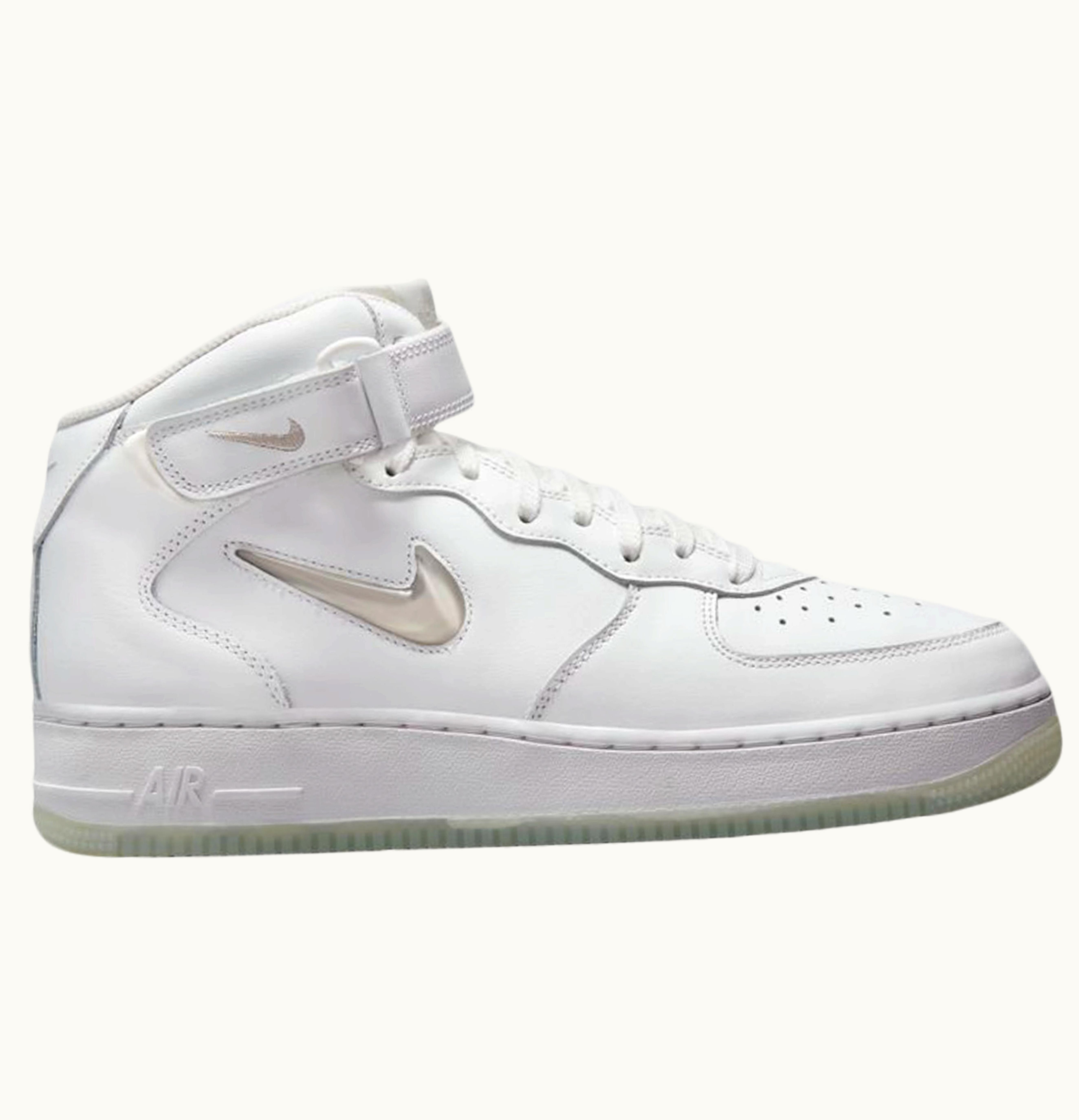 Nike Nike Air Force 1 Mid 07 Color Of The Month Summit White