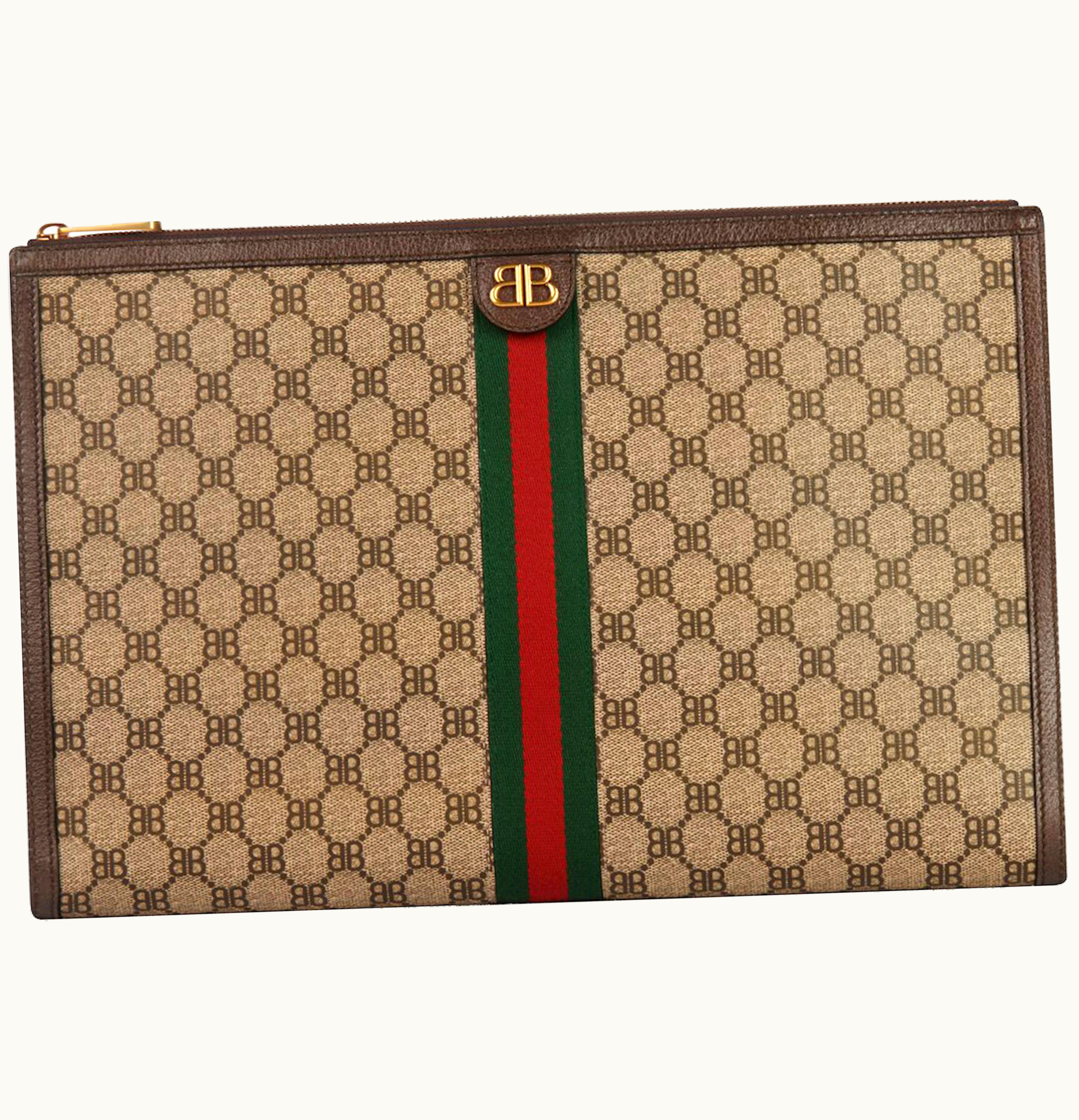 Gucci Gucci x Balenciaga The Hacker Project Laptop Pouch Beige