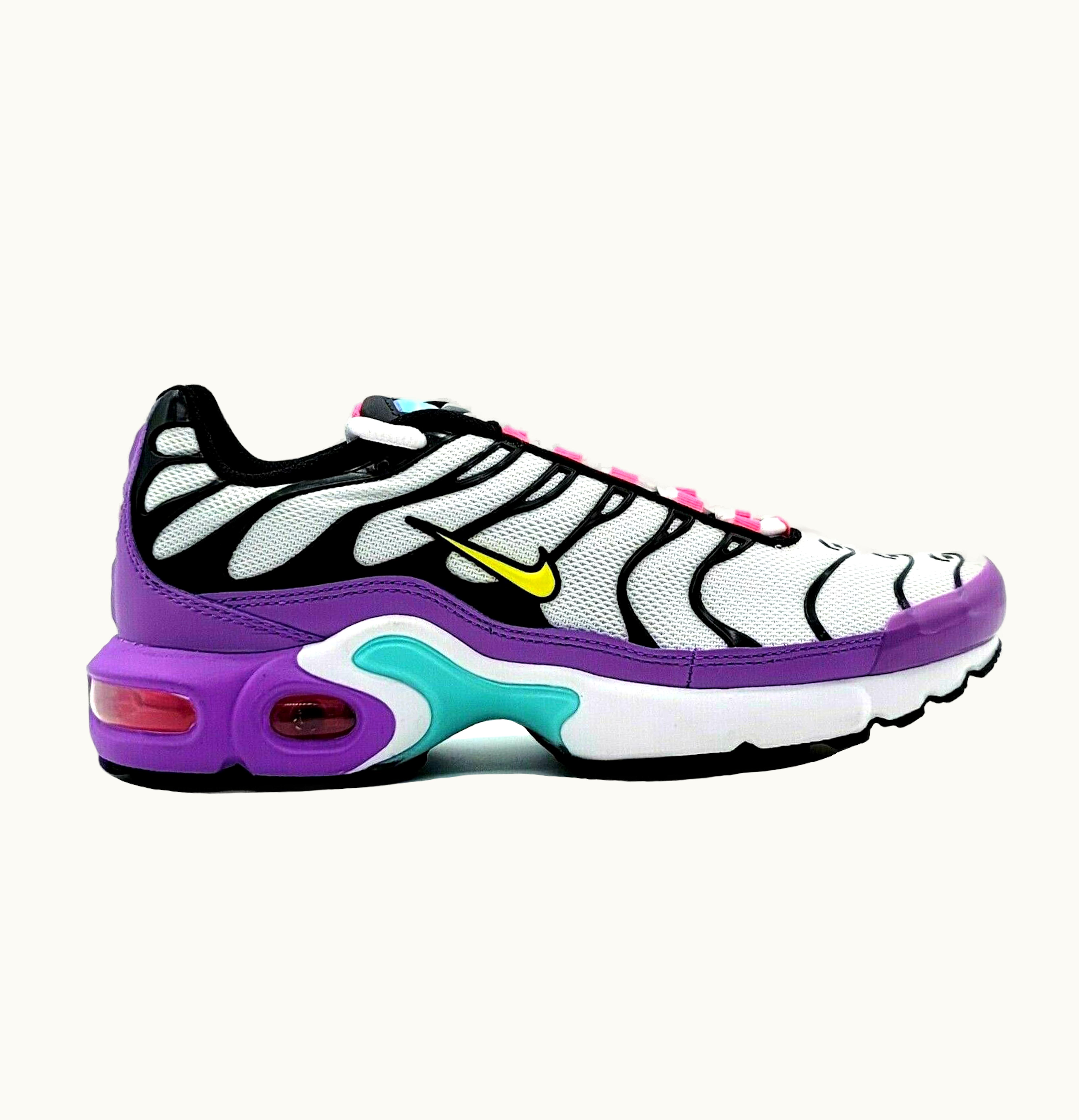 Nike Nike Air Max Plus Bright Violet Black White GS
