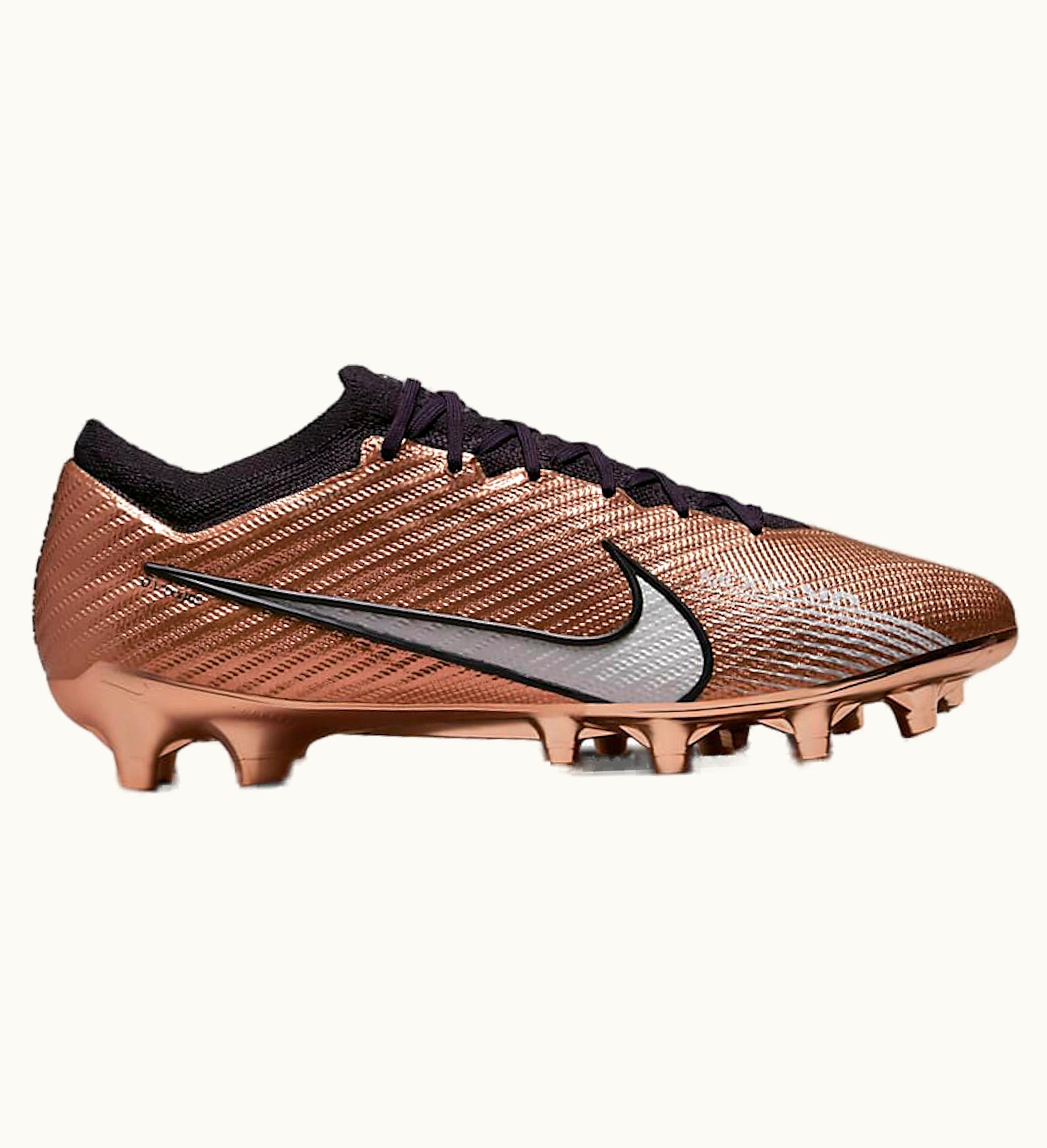 Nike Zoom Mercurial Vapor 15 Elite Ag Pro Metallic Copper