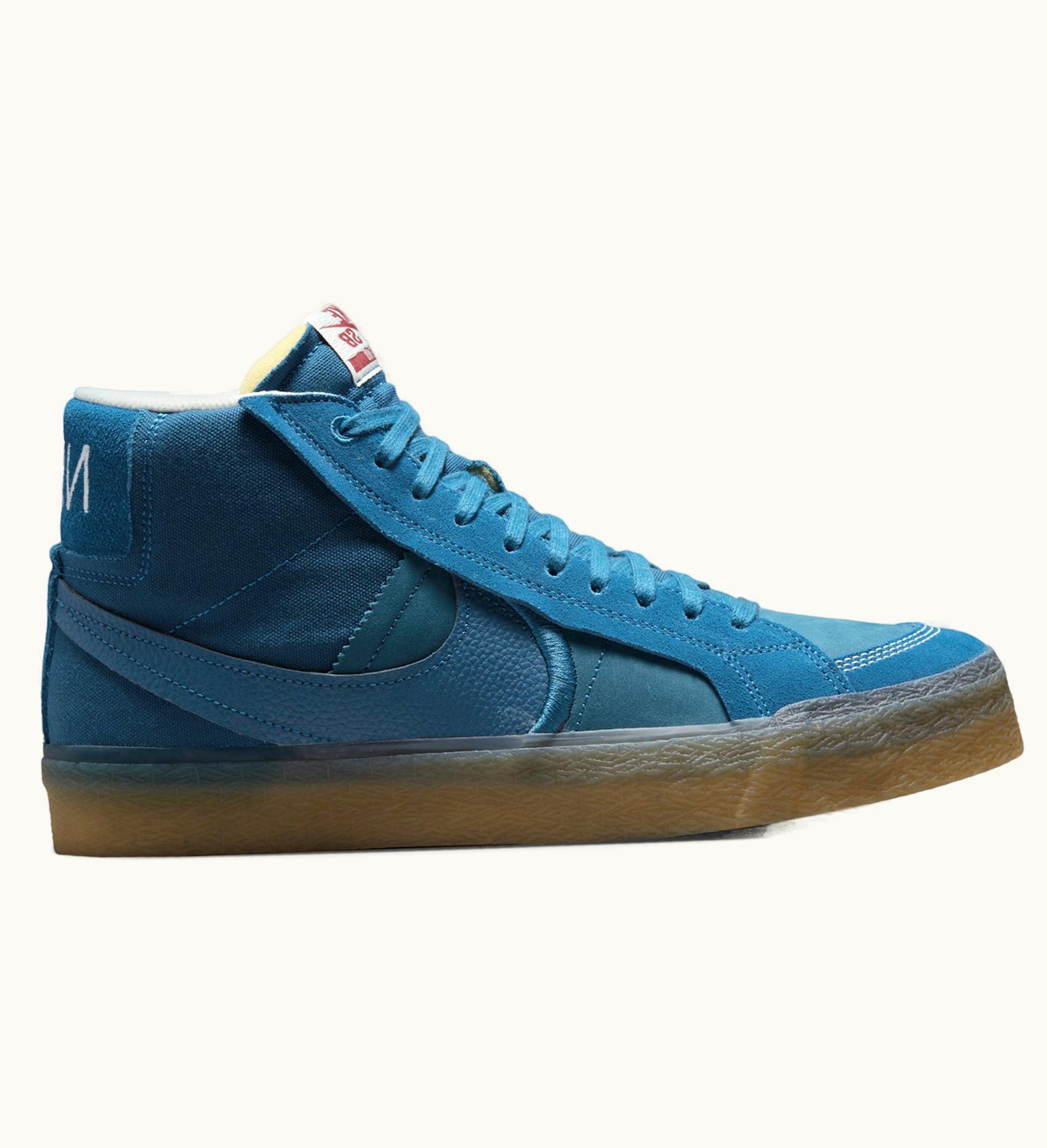 Nike SB Zoom Blazer Mid Prm Plus Green Abyss Gum