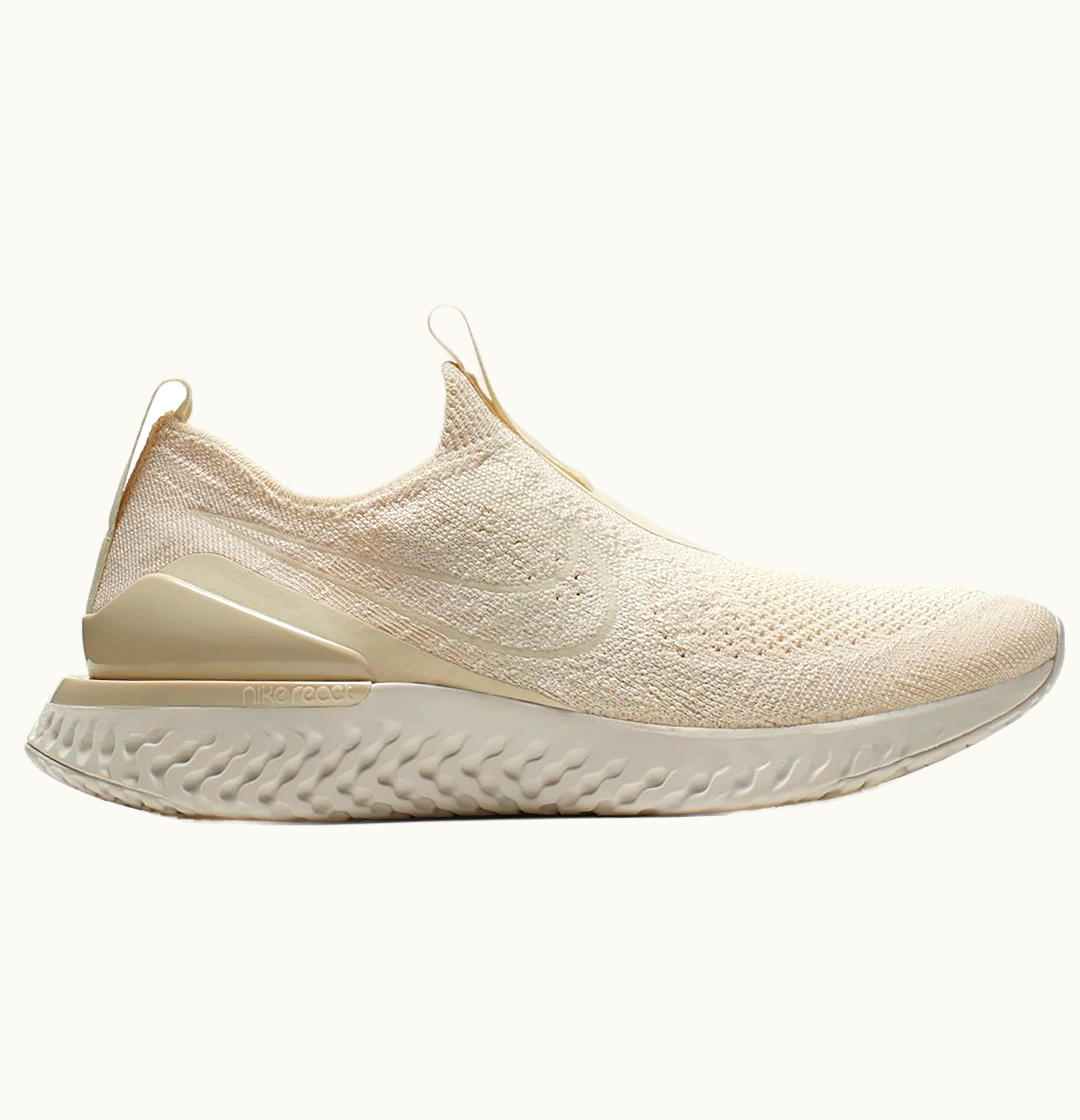 Nike Epic Phantom React Flyknit Light Cream W