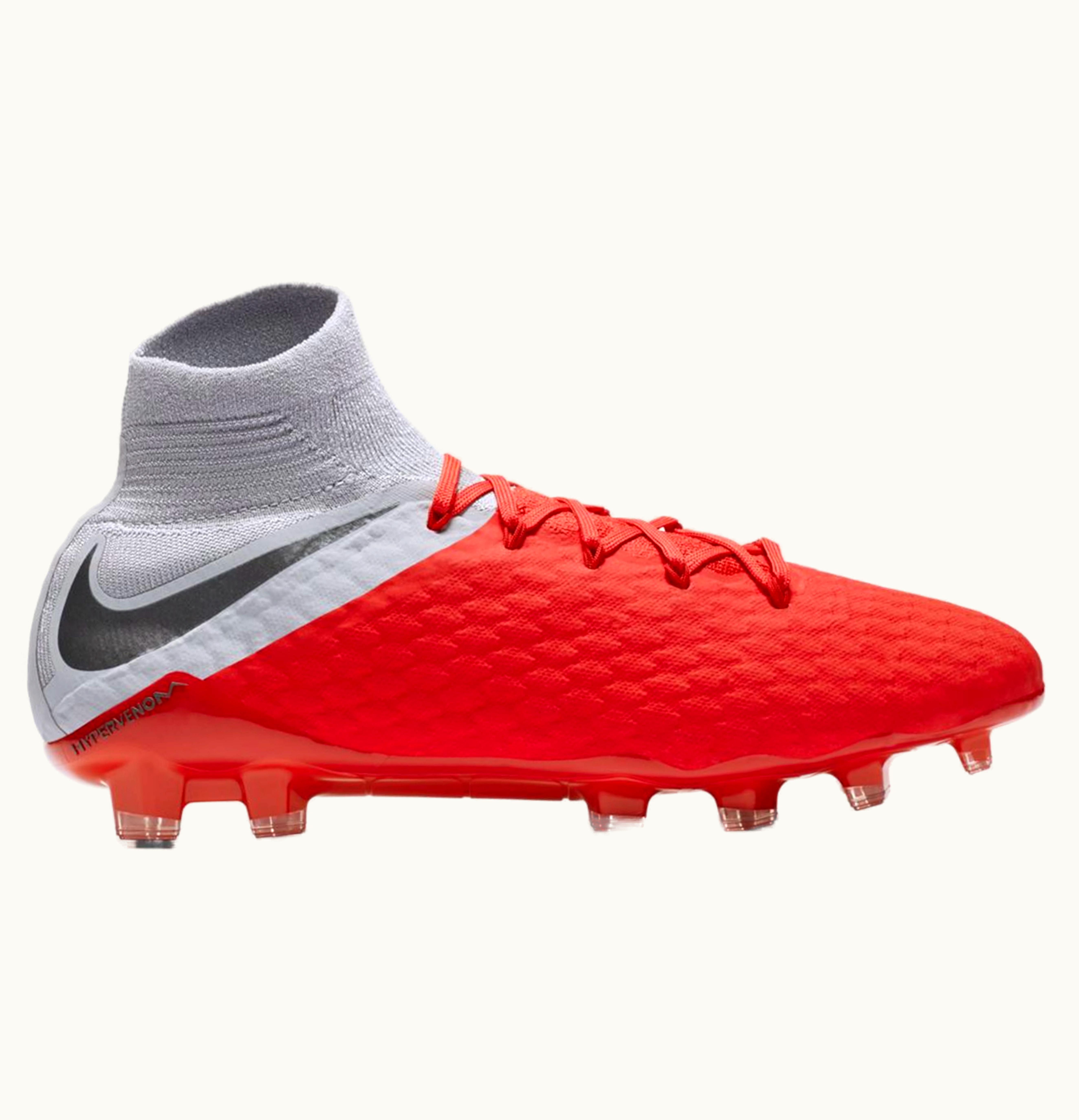 Nike Hypervenom Phantom 3 Pro Df Fg Light Crimson Wolf Grey