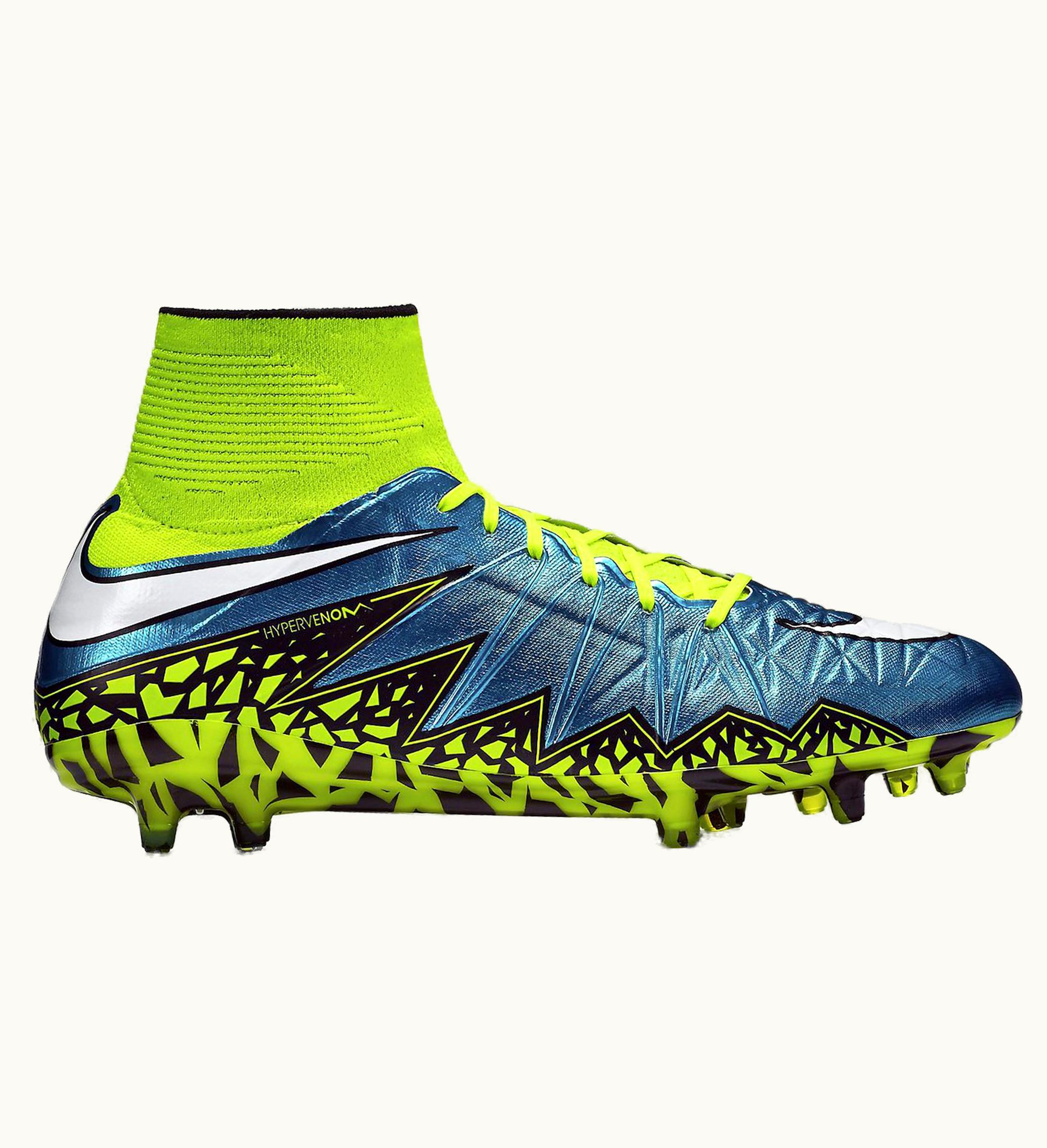 Nike Hypervenom Phantom II Fg Blue Lagoon Volt W