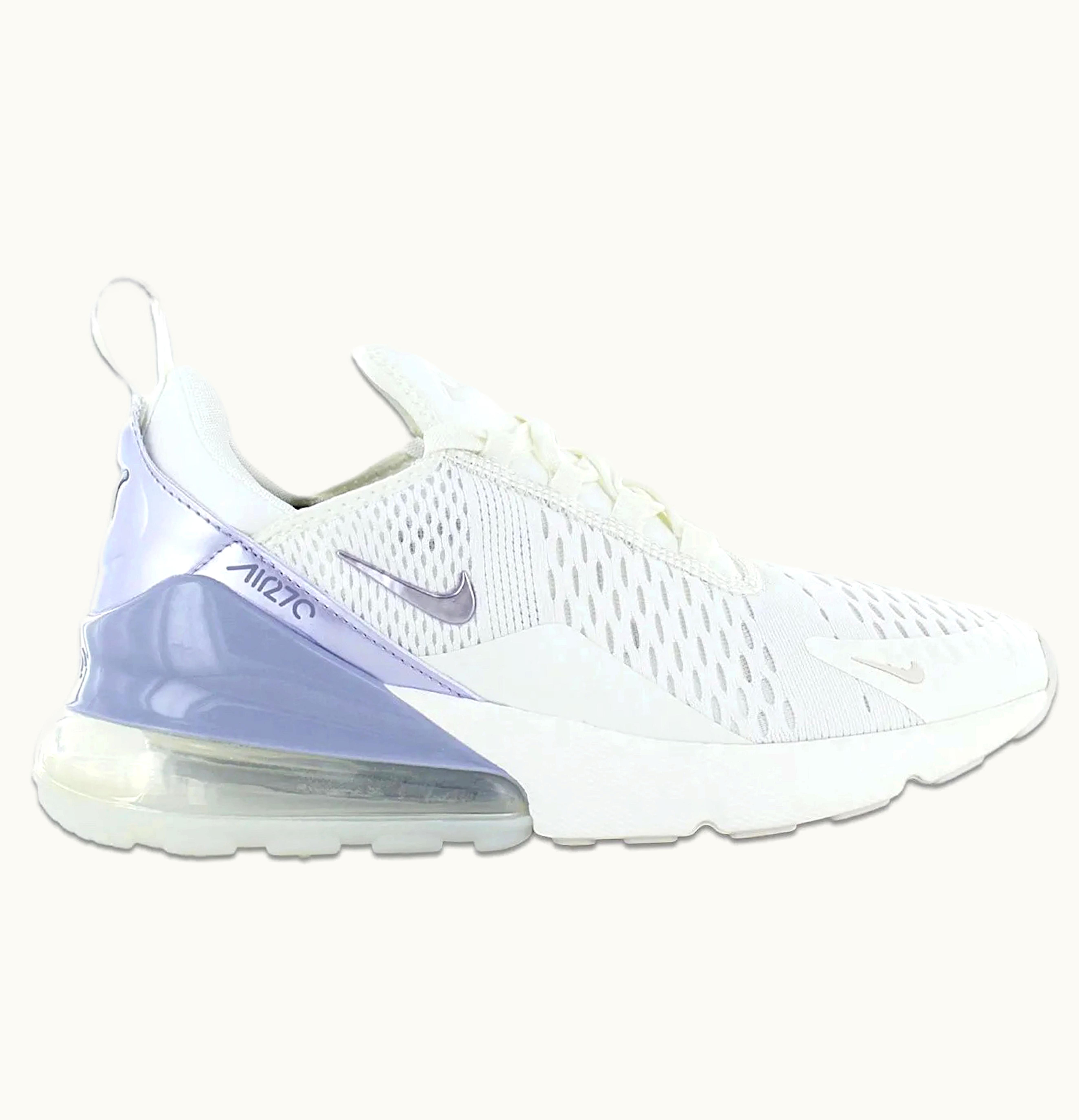 Nike Air Max 270 Sail Oxygen Purple Womens