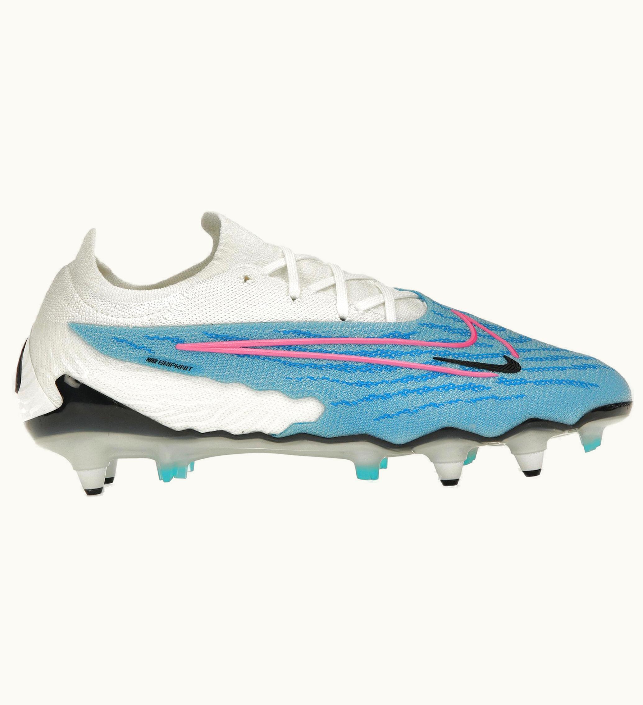 Nike Gripknit Phantom Gx Elite Sg Pro Anti Clog Traction Blast Pack Baltic Blue