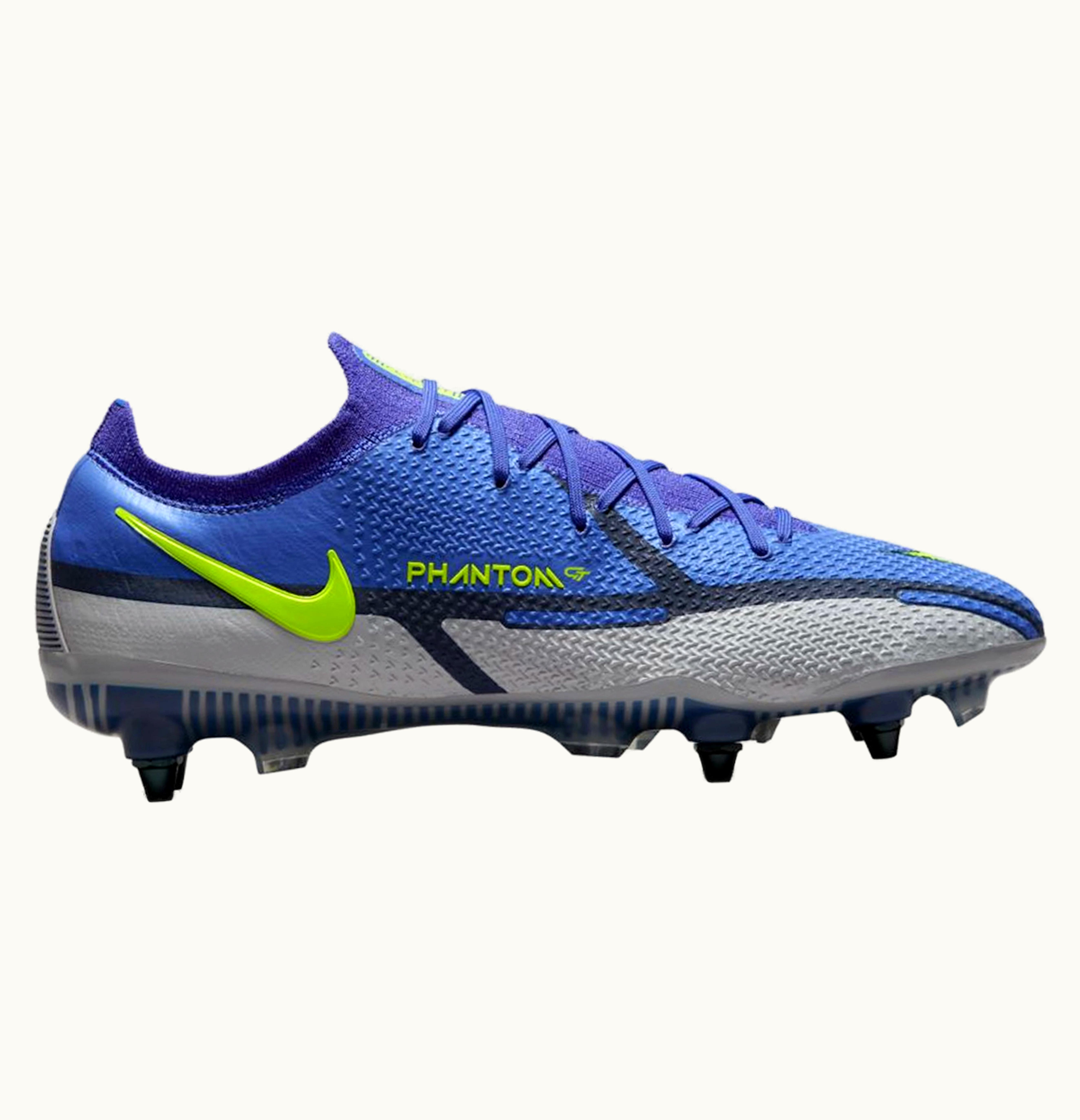 Nike Phantom GT 2 Elite Sg Pro AC Sapphire Grey Fog Blue Void Volt