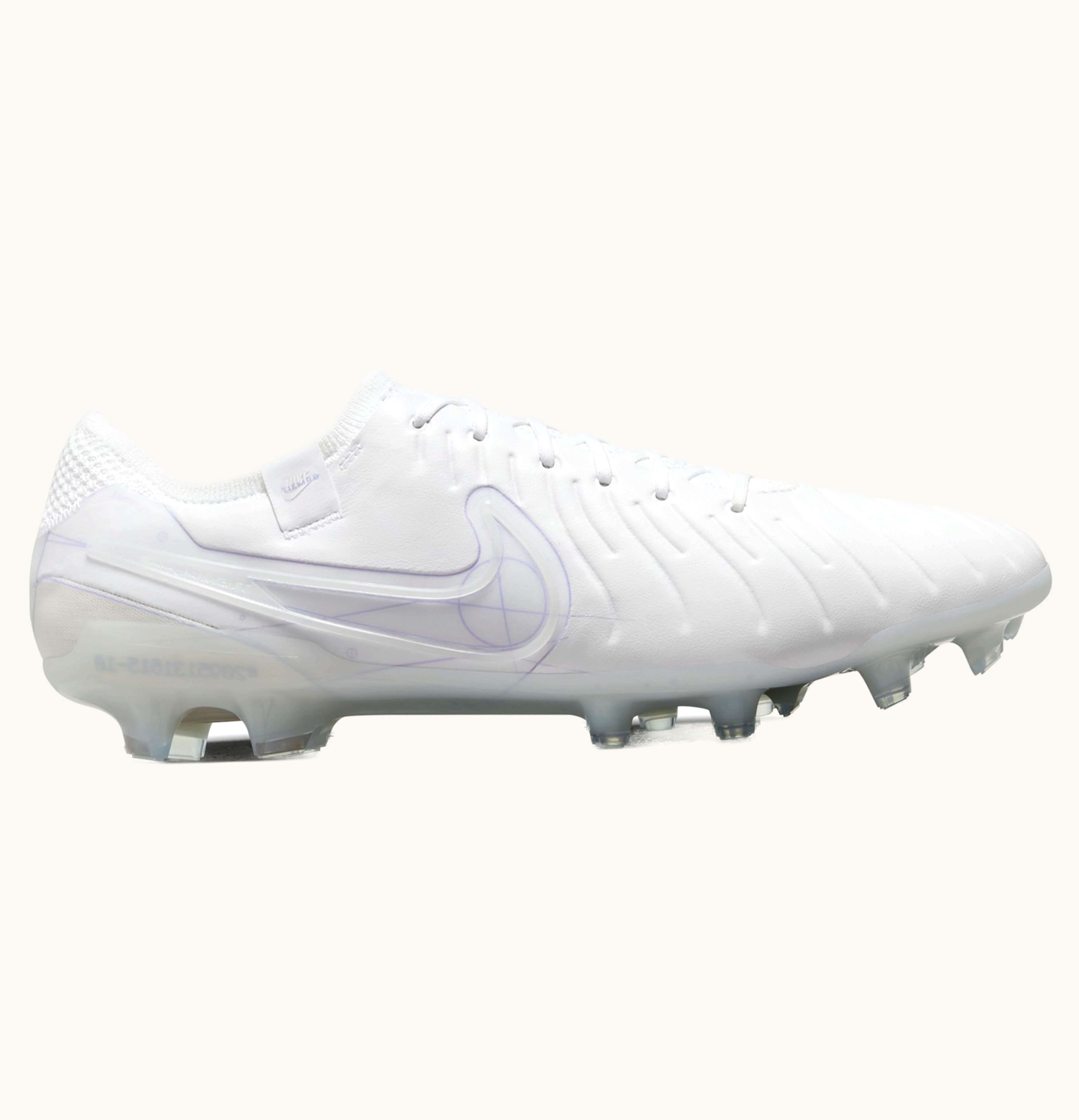 Nike Tiempo Legend 10 Elite Fg Triple White